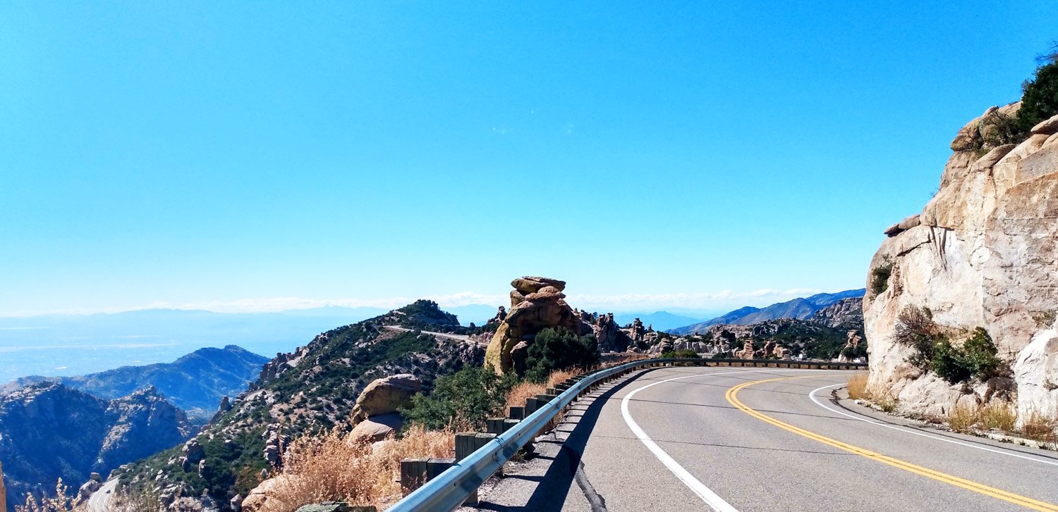 The official Mt Lemmon segment is 35km long and climbs 1660 meters.