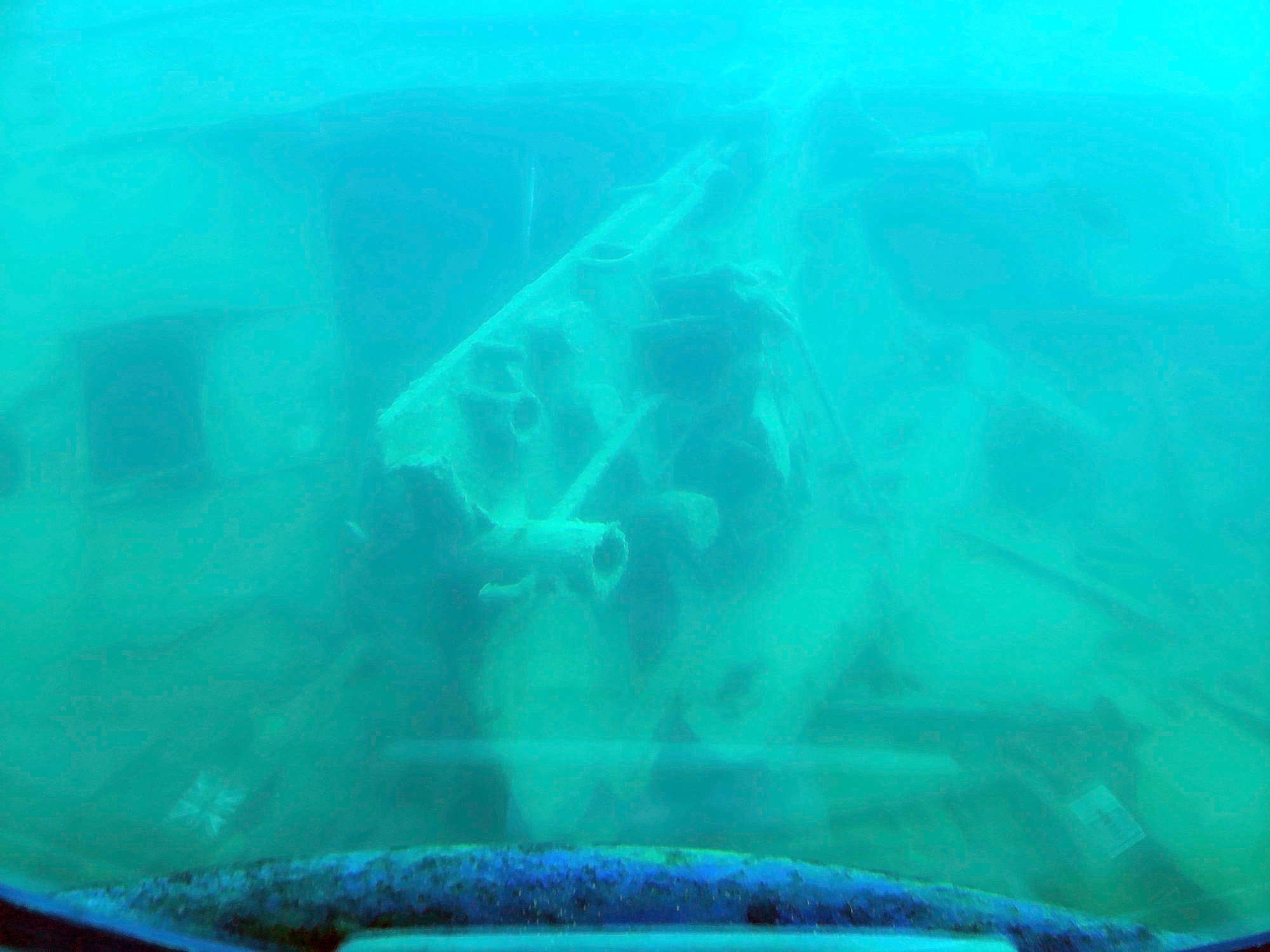 You'll see 2 shipwrecks and a bunch of artificial reefs, going to a depth of 24m.