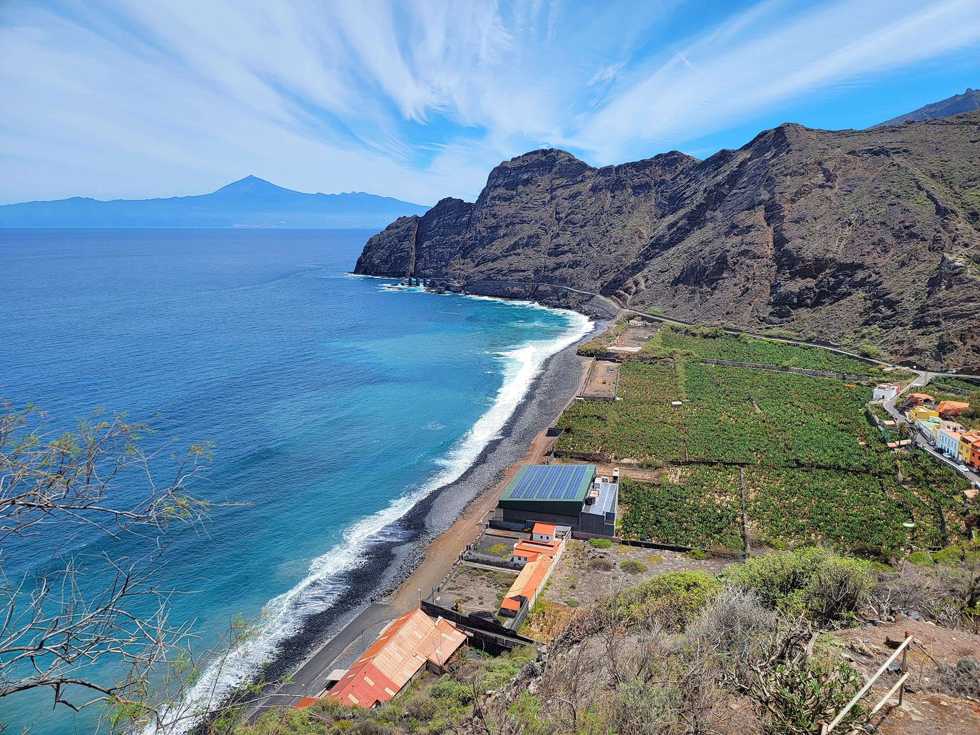 Best view of the day in Santa Catalina. From here you have to climb 500+m back out to return to the ferry.