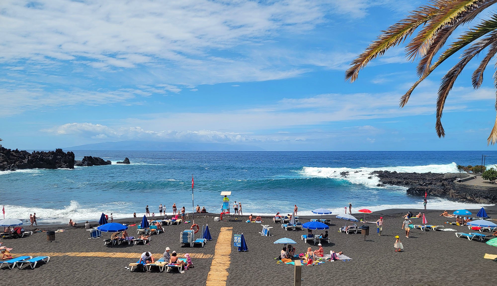 Playa San Juan, one of many beach/resort towns along the coast here. 