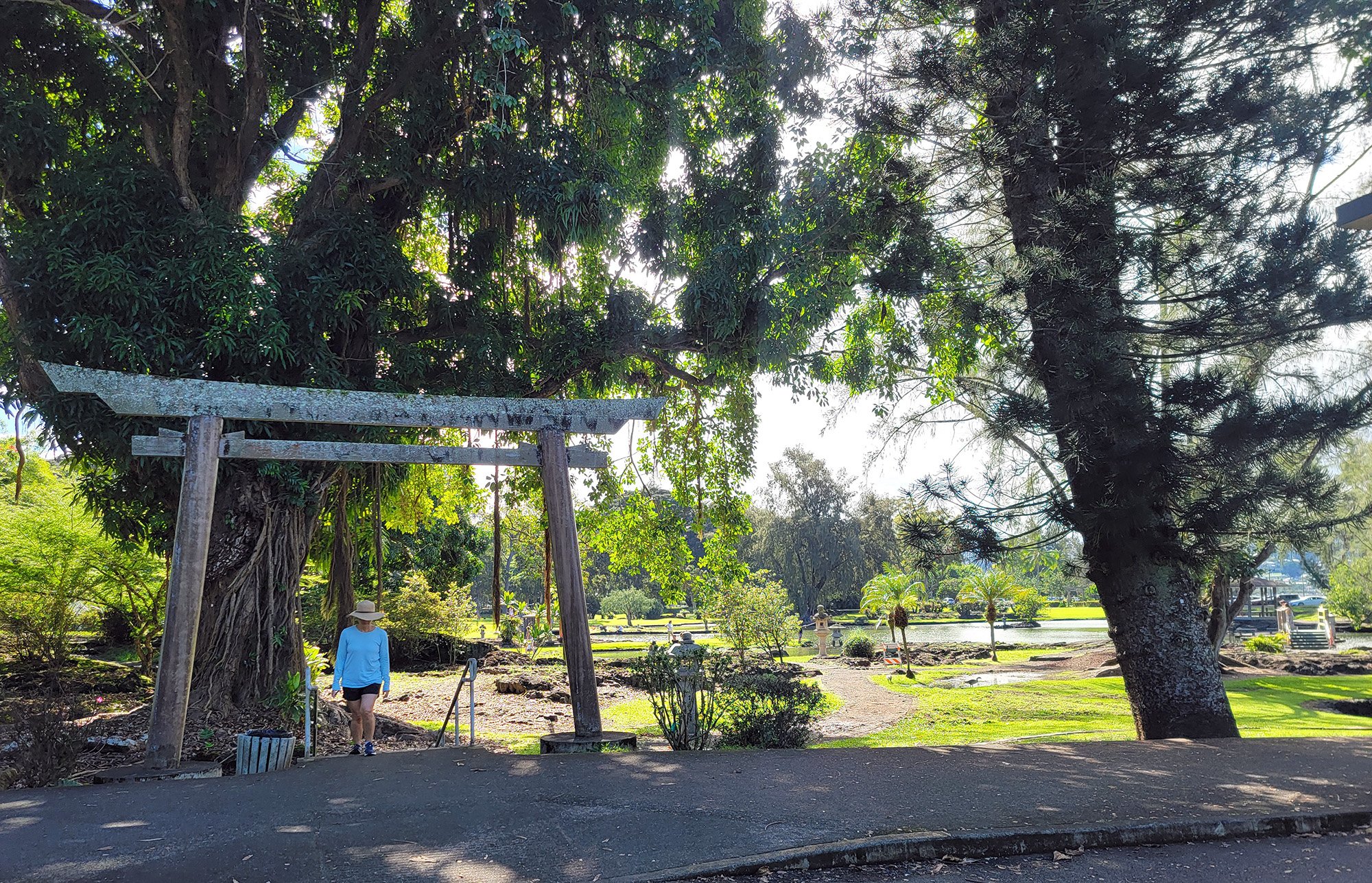 Lili'uokalani Japanese gardens.