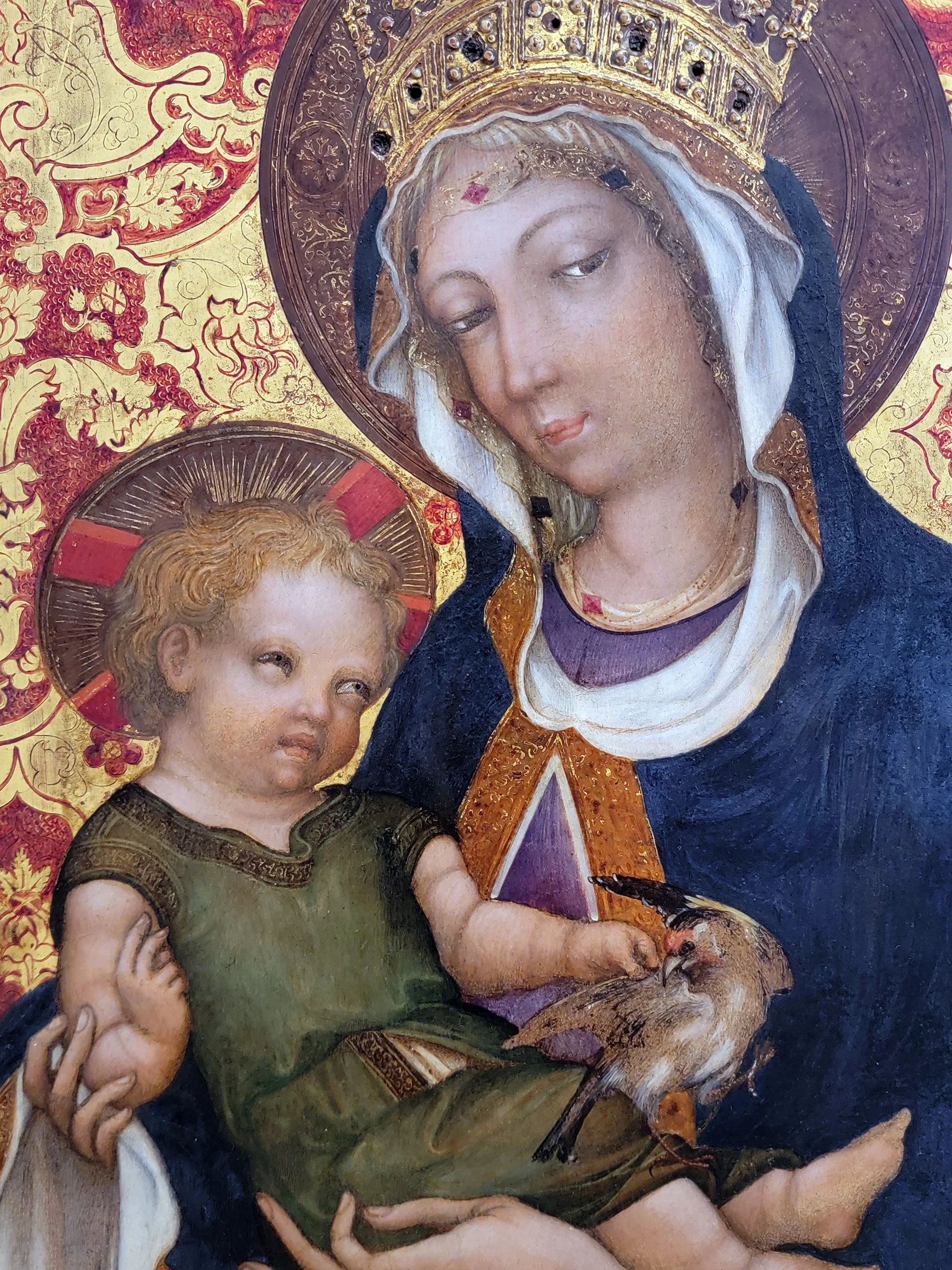 One of my favorite parts of the museum: The 15th century messed up baby Jesus paintings