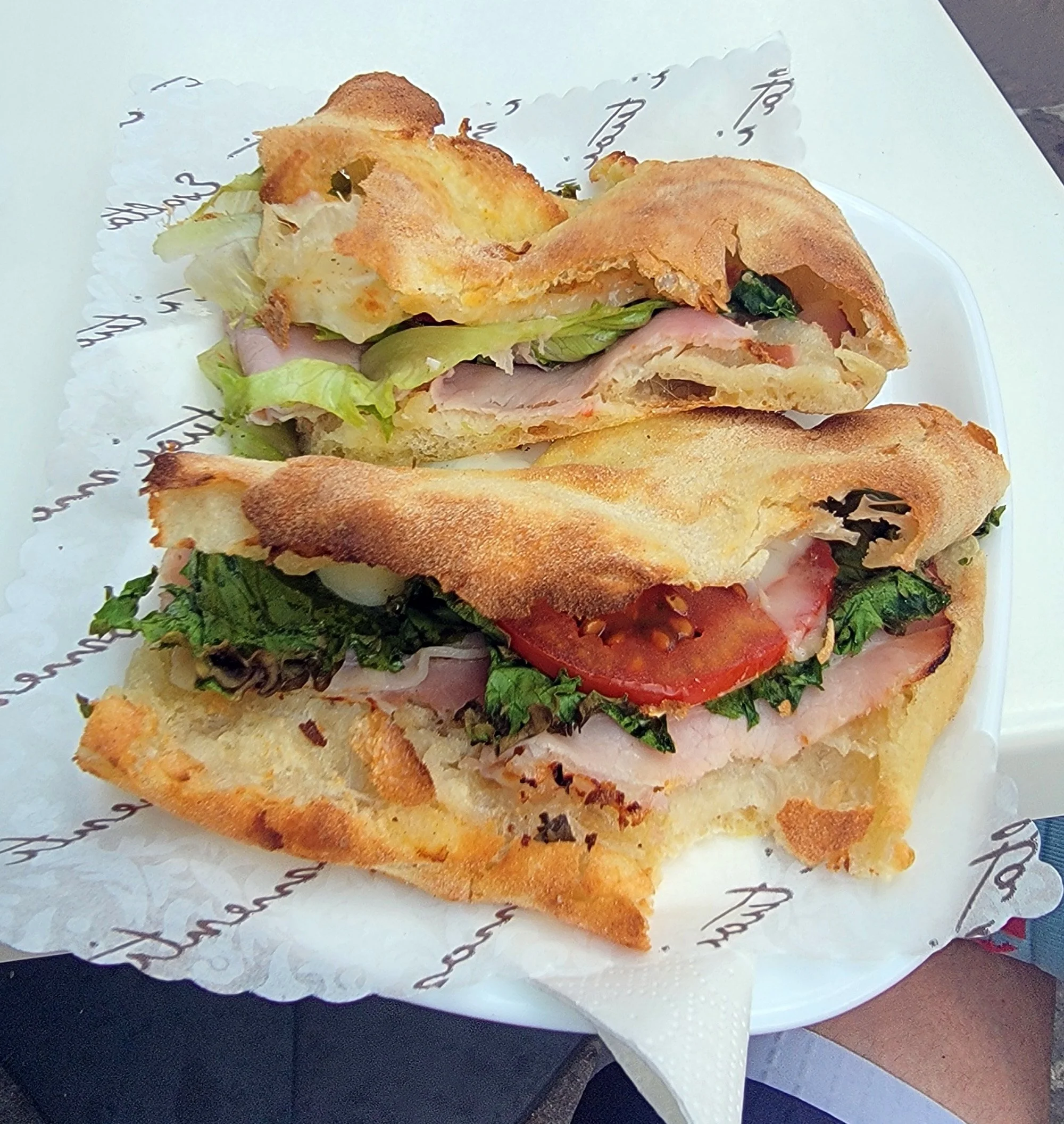 Yah I got some sandwich with the cheese. It was ALRIGHT. 