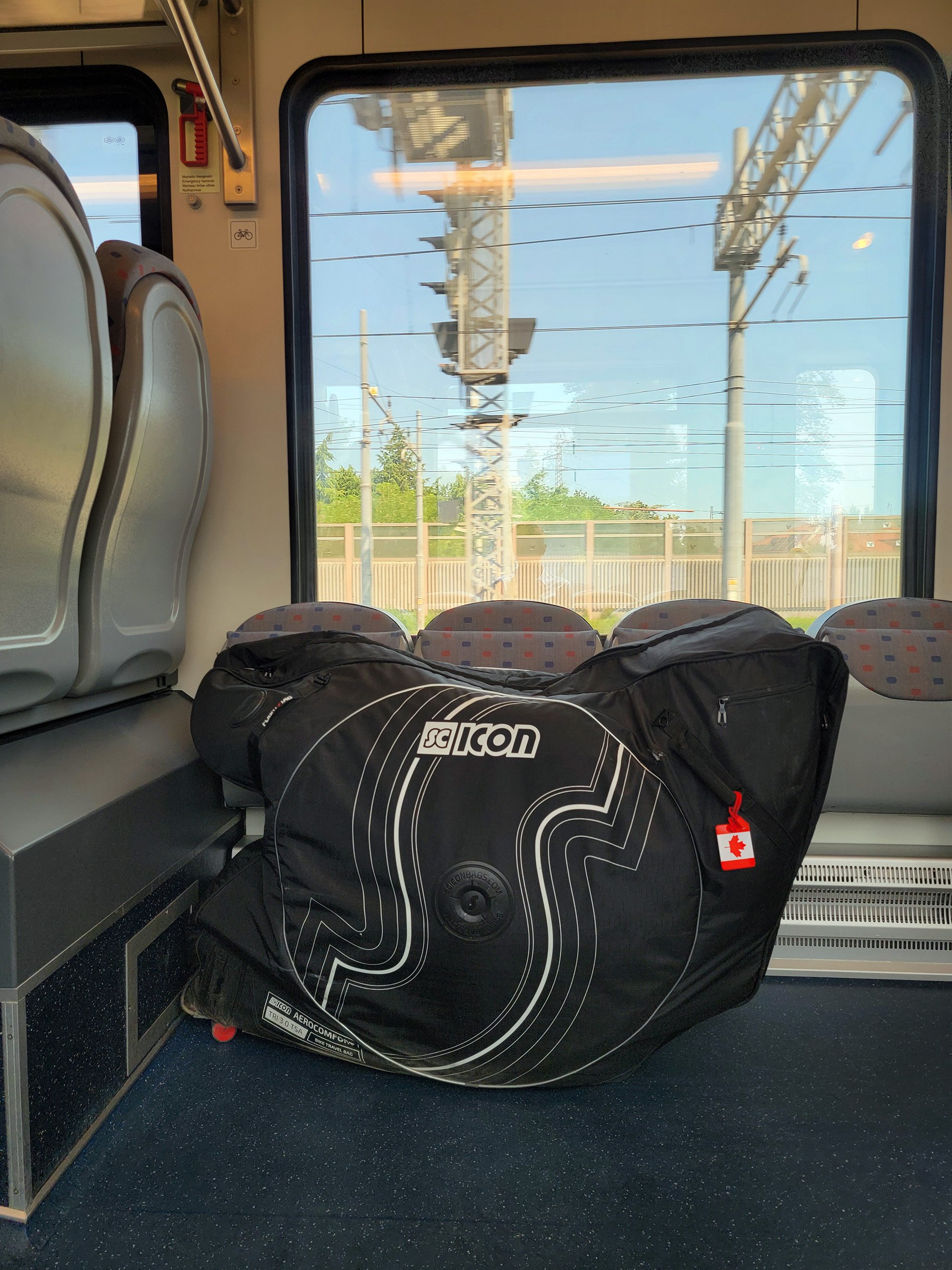 There was nobody working there so I just put my bike bag wherever and no one ever said anything. Weird.