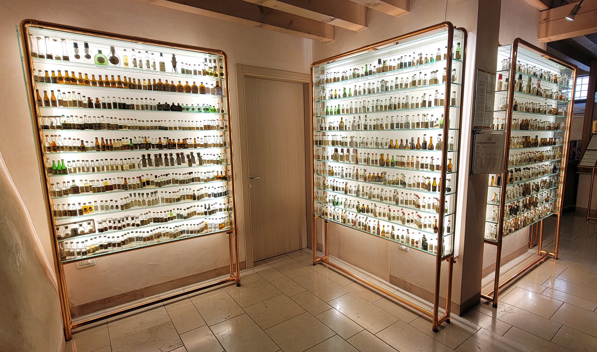 Huge collection of antique Grappa samplers