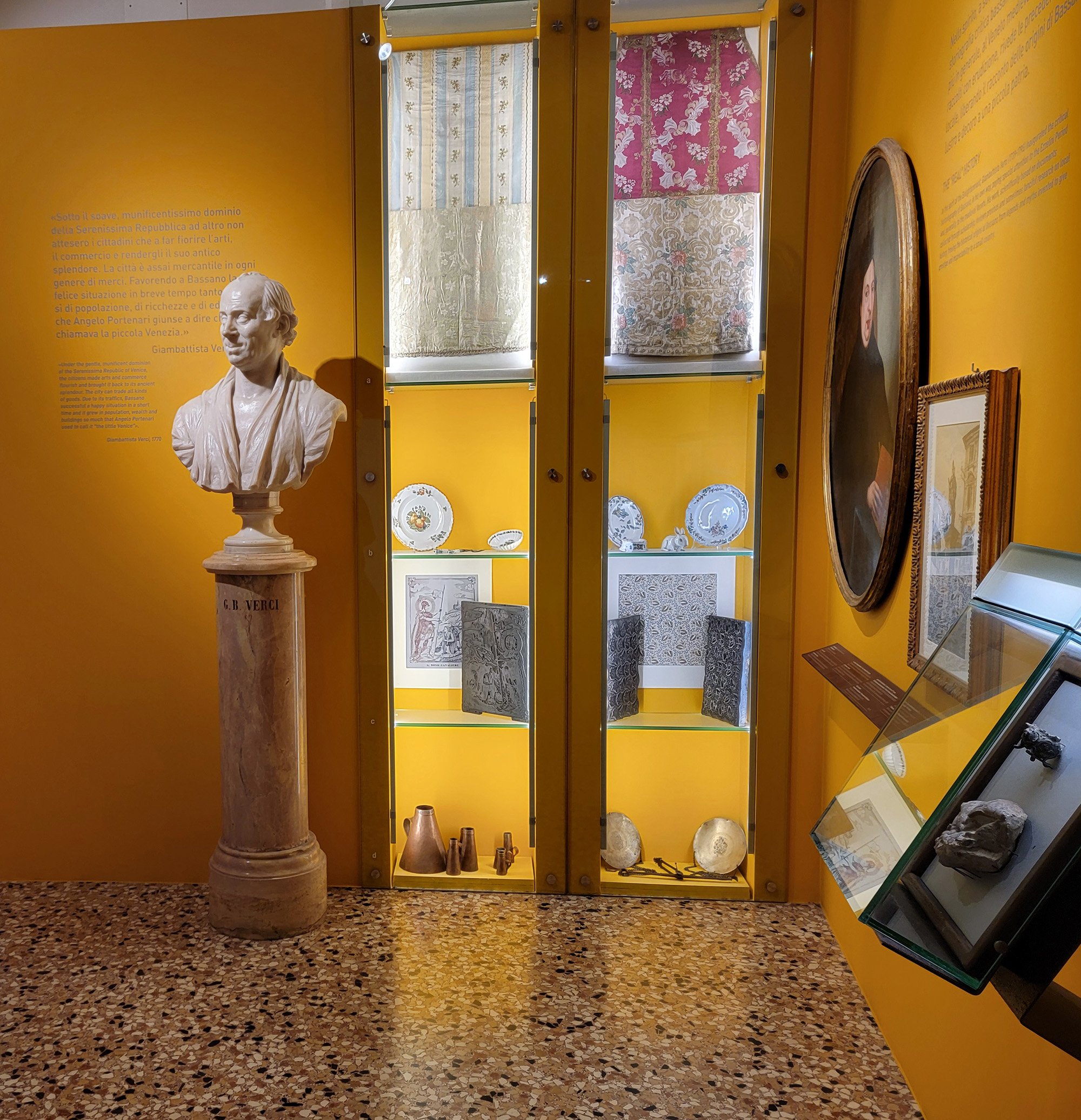 A lot of this museum is dedicated to the history of Bassano itself and the architecture of the bridge