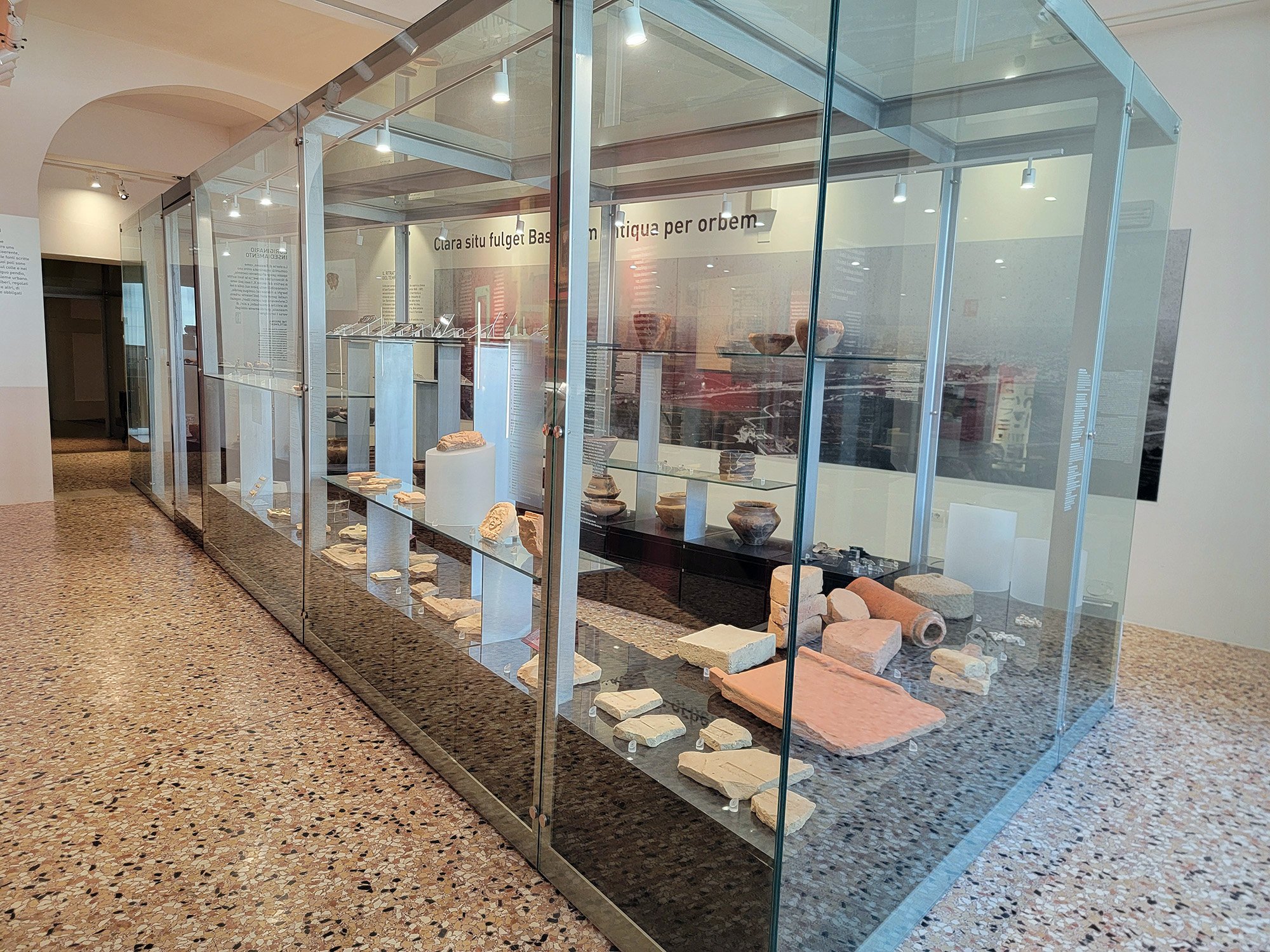 Also a section showcasing the region's periods with artifacts going all the way to the Neolithic