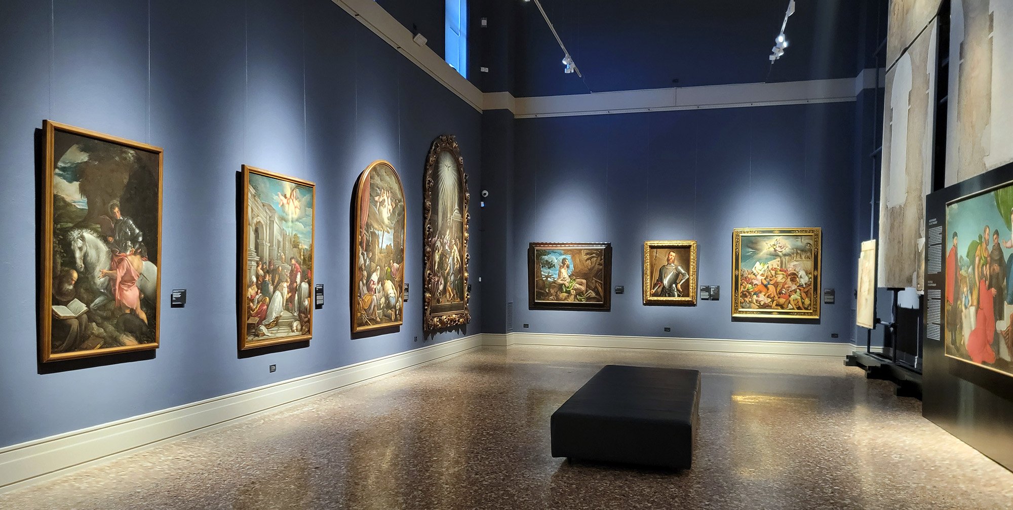 Their art collection spans a few centuries and is very nice. Crazy what you find in even relatively small cities in Italy.