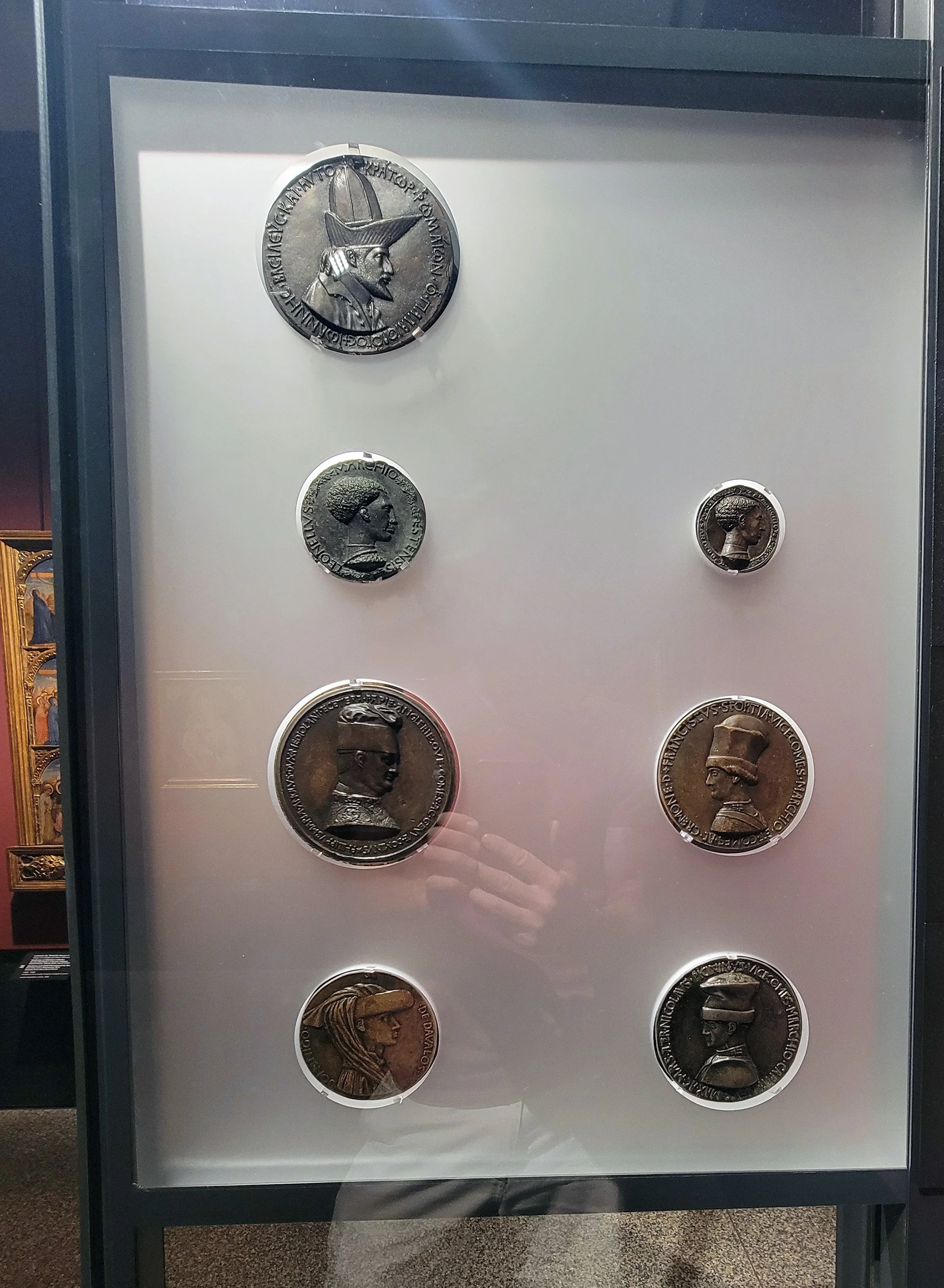 There's a lot about medals in this museum