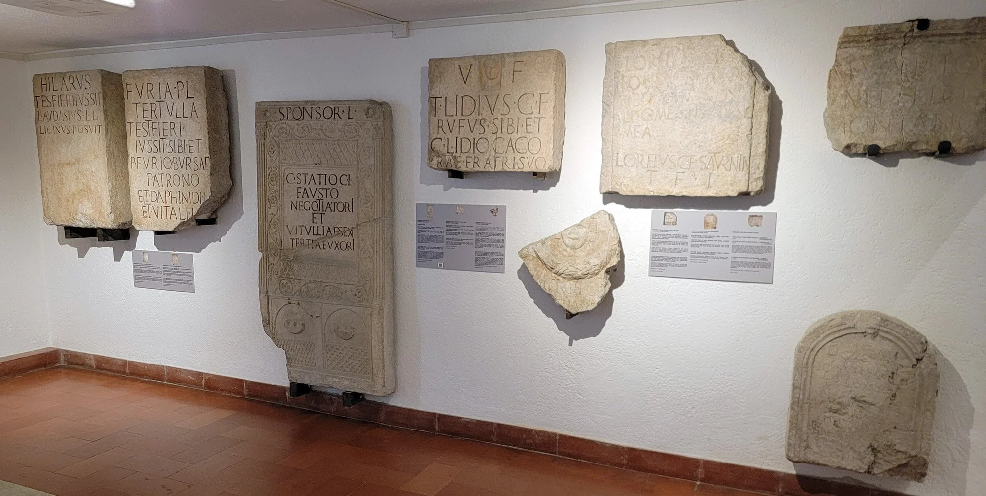Lots of headstones have survived the ages, maybe people didn't tend to destroy these as much?