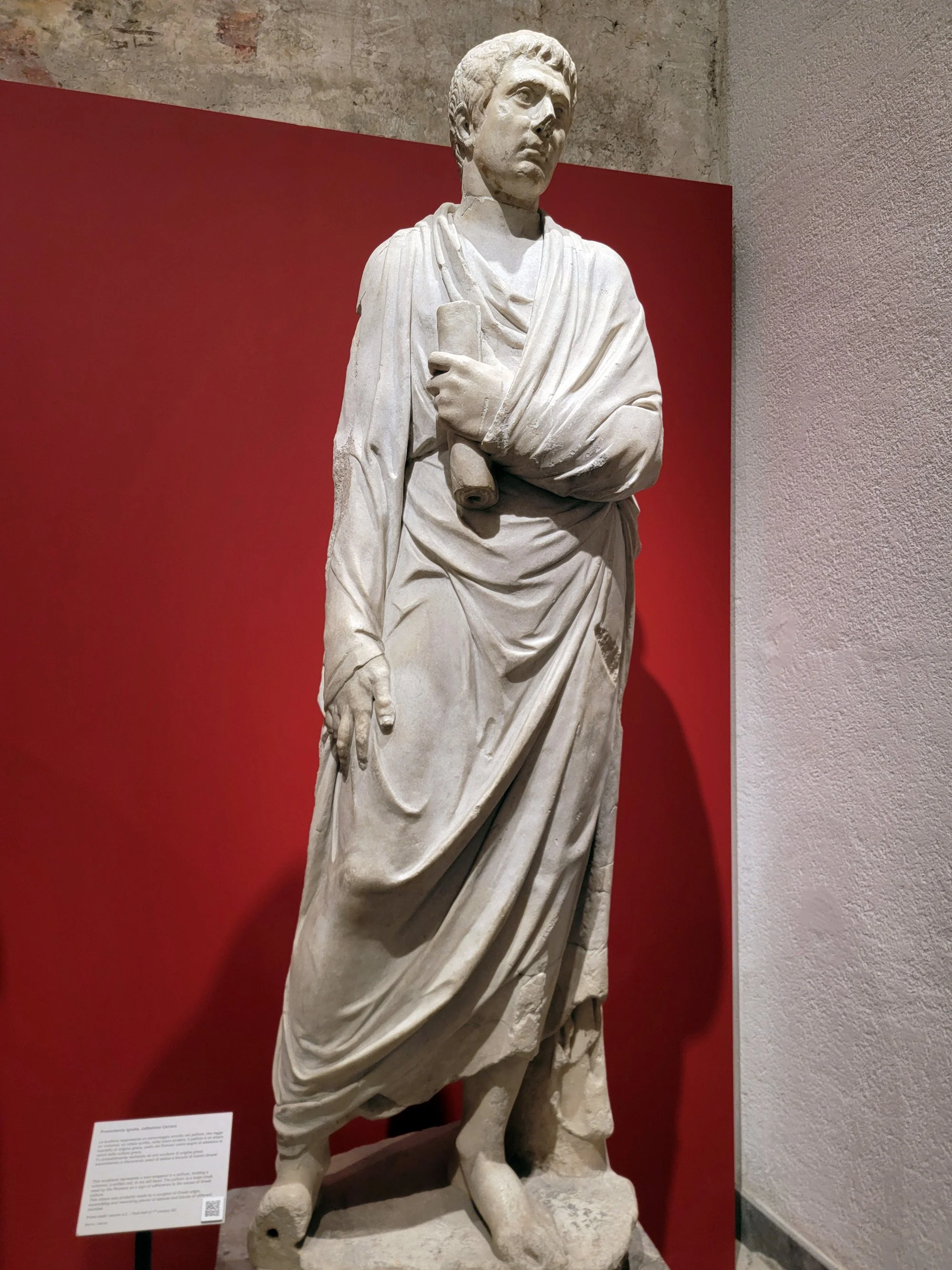 They have a few well preserved statues which seems rare