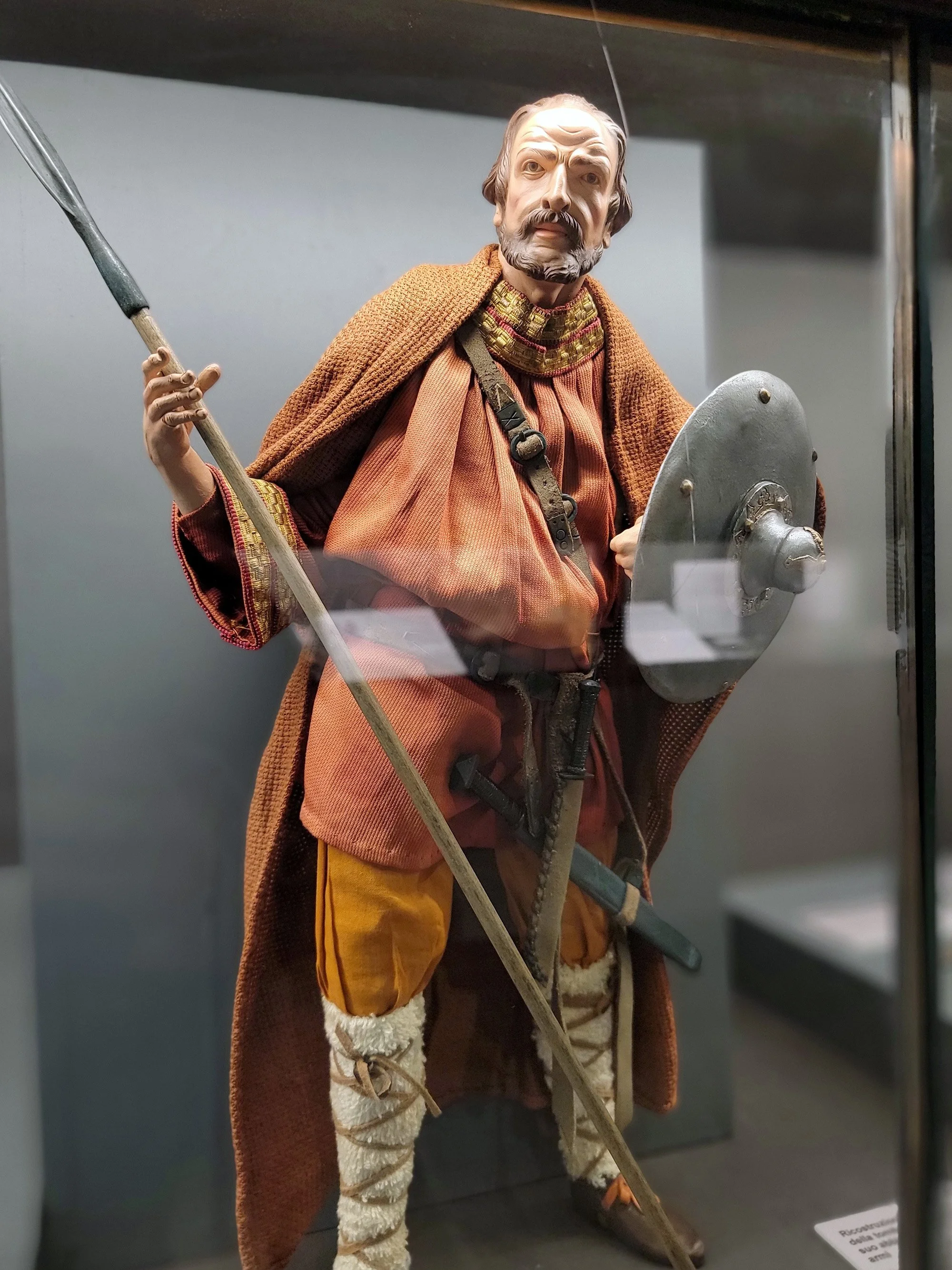 These are the people who'd harass the Romans and eventually established kingdoms in Lombardia
