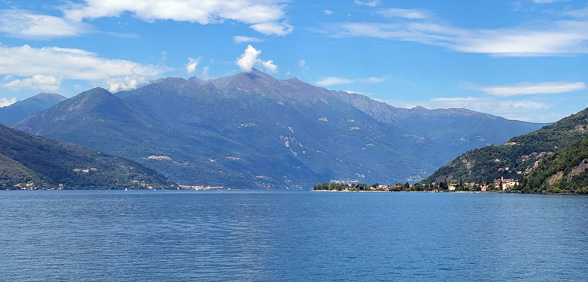 Got to do the last 20km bit of the lake Maggiore loop from Maccagno do Laveno