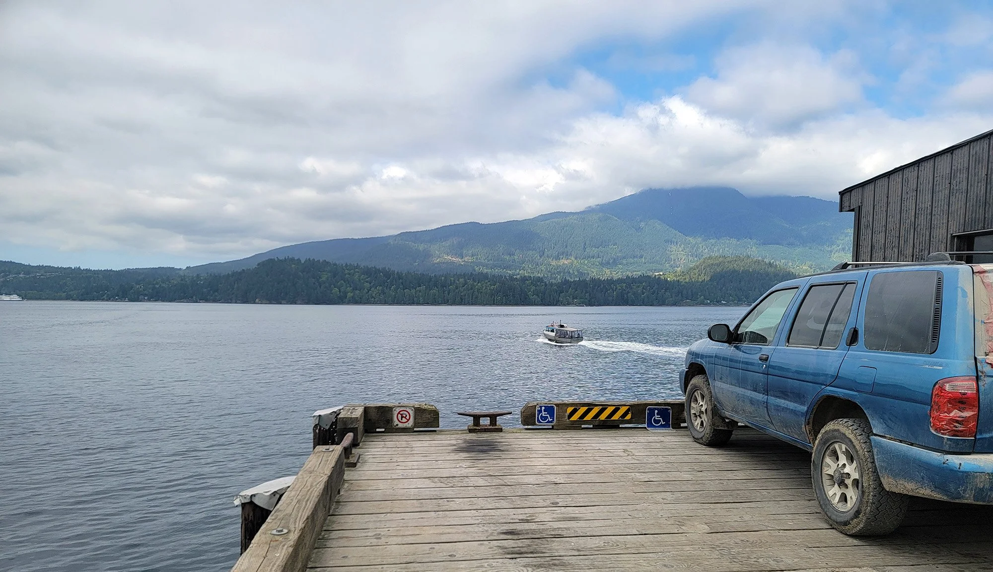 The view is not bad here. Not bad.