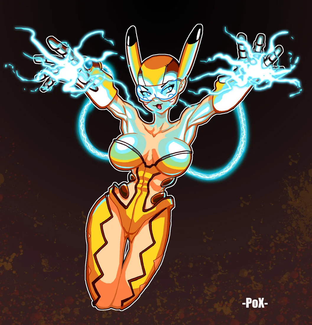 Pikachu as a sexy girl.