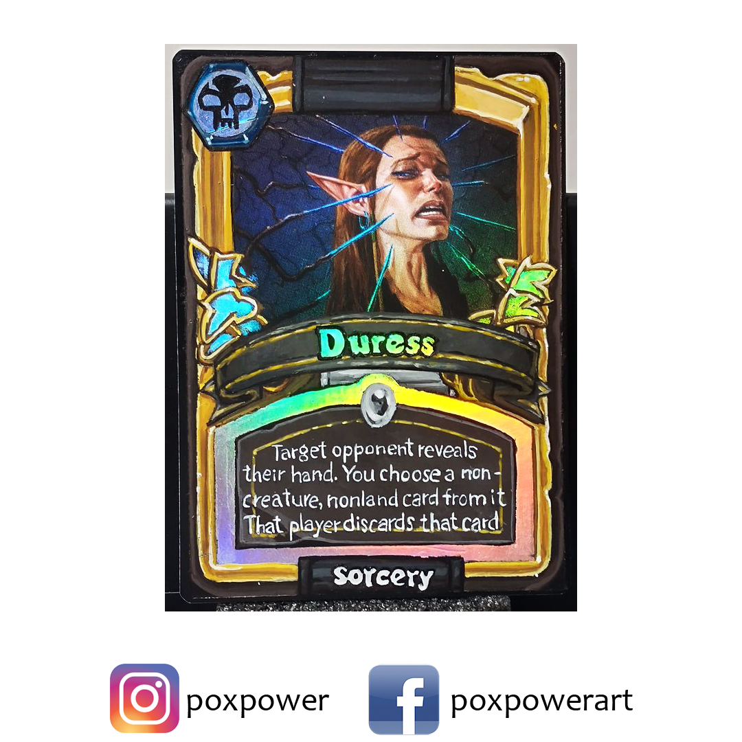 Hearthstone Style MM2015 Foil Duress
(click for video )
