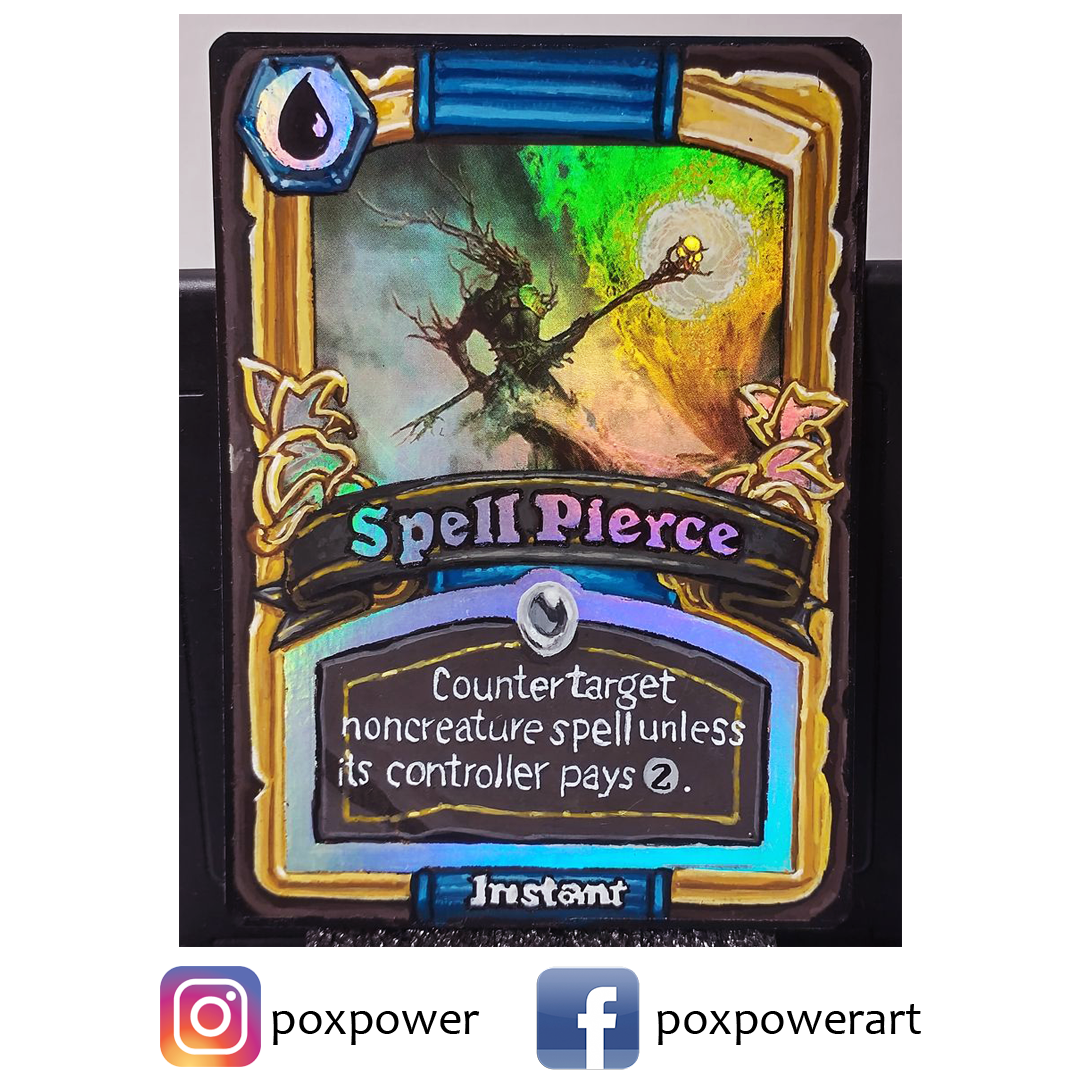 Hearthstone Style Foil Spell Pierce (mm2017)
Click for video.