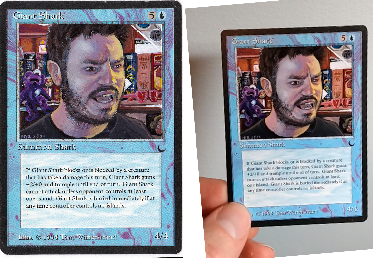 Alpha Investments Rudy
Card: Giant Shark, The Dark
-- SOLD --