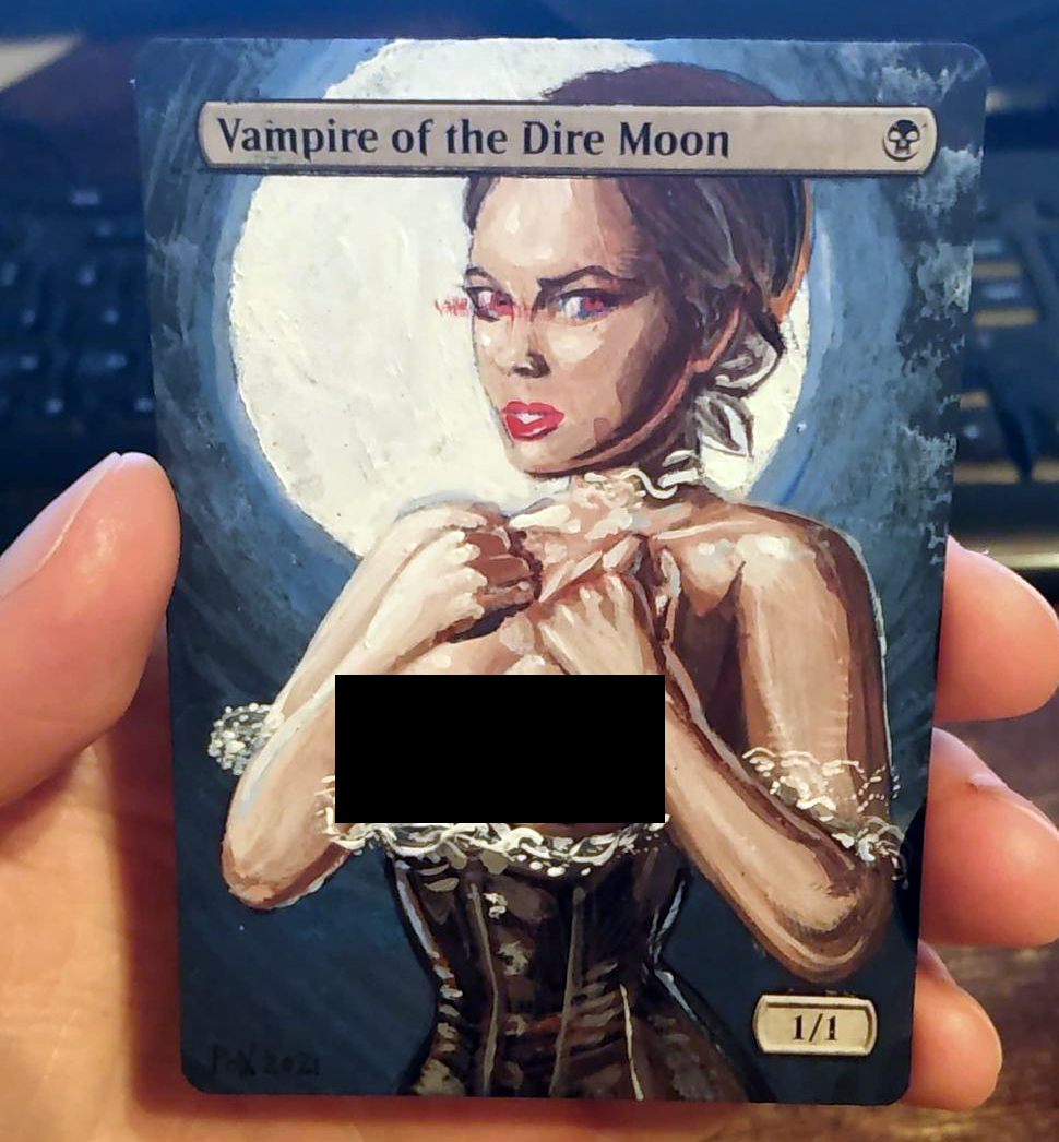 Vampire of the Dire Moon
( click for NSFW ) 
-- 60$ --