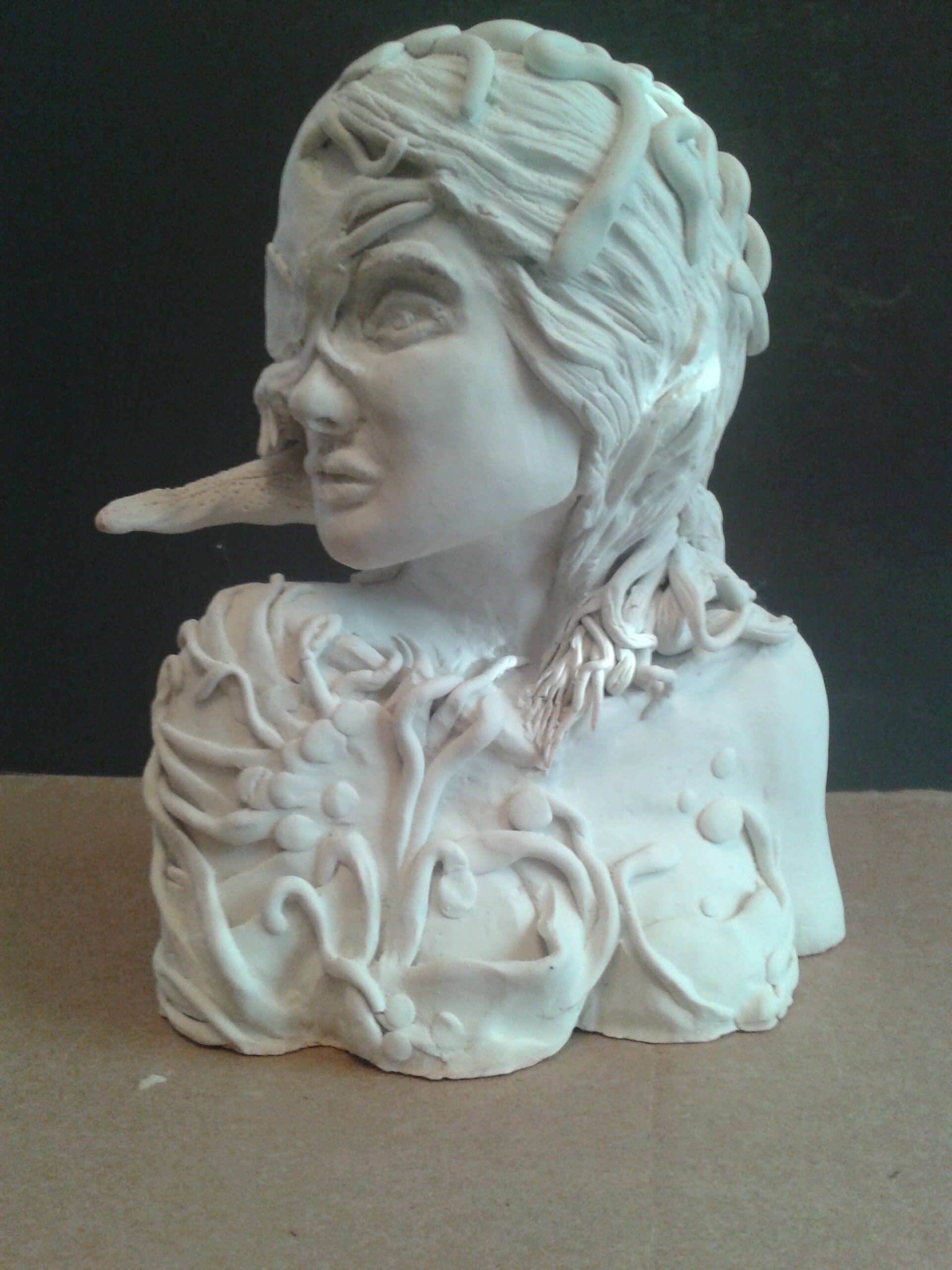 A sculpey statue I made