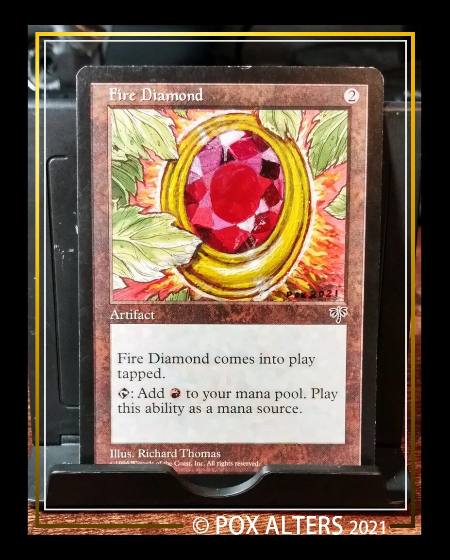 Mox Ruby of Fire
Card: Fire Diamond, Mirage
-- 65$ --