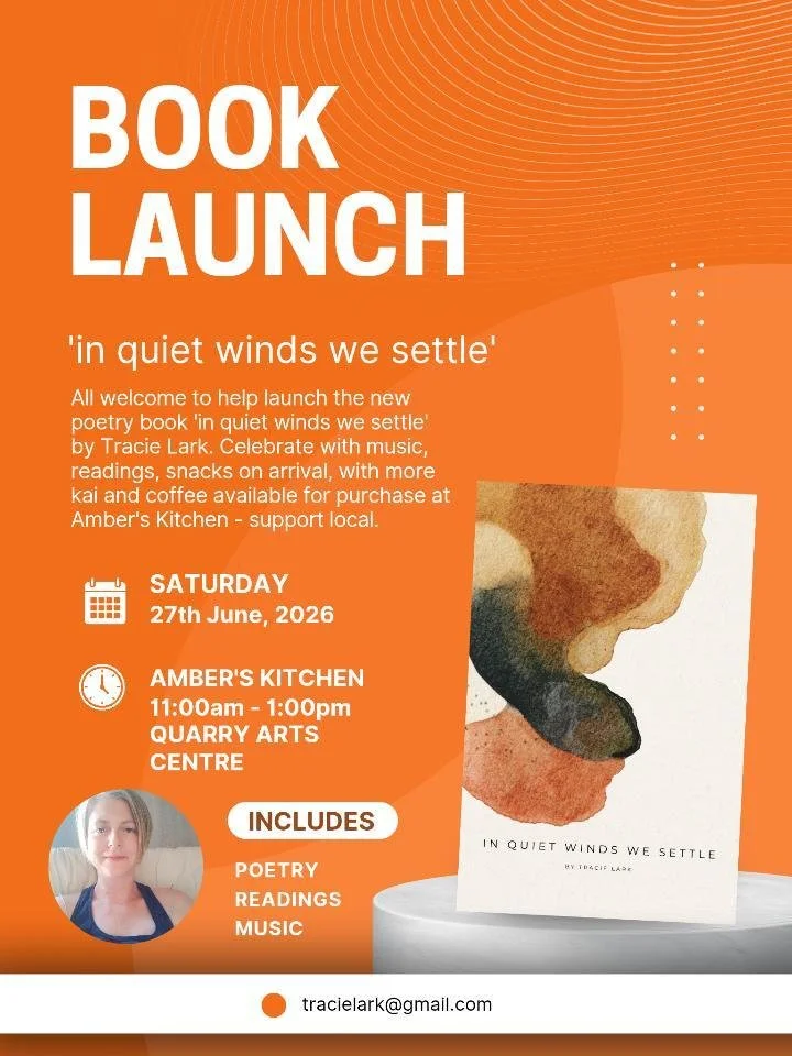 Book Launch: 'in quiet winds we settle' by Tracie Lark