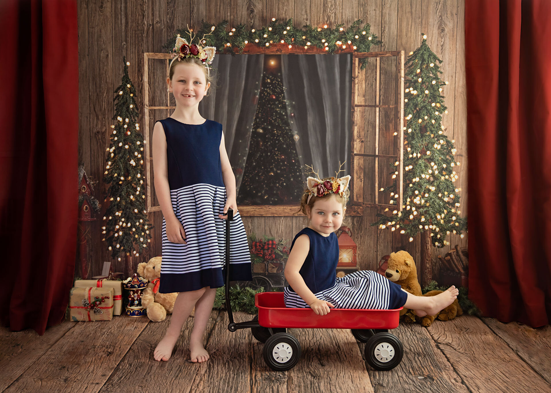 Sibling Christmas Photos Melbourne