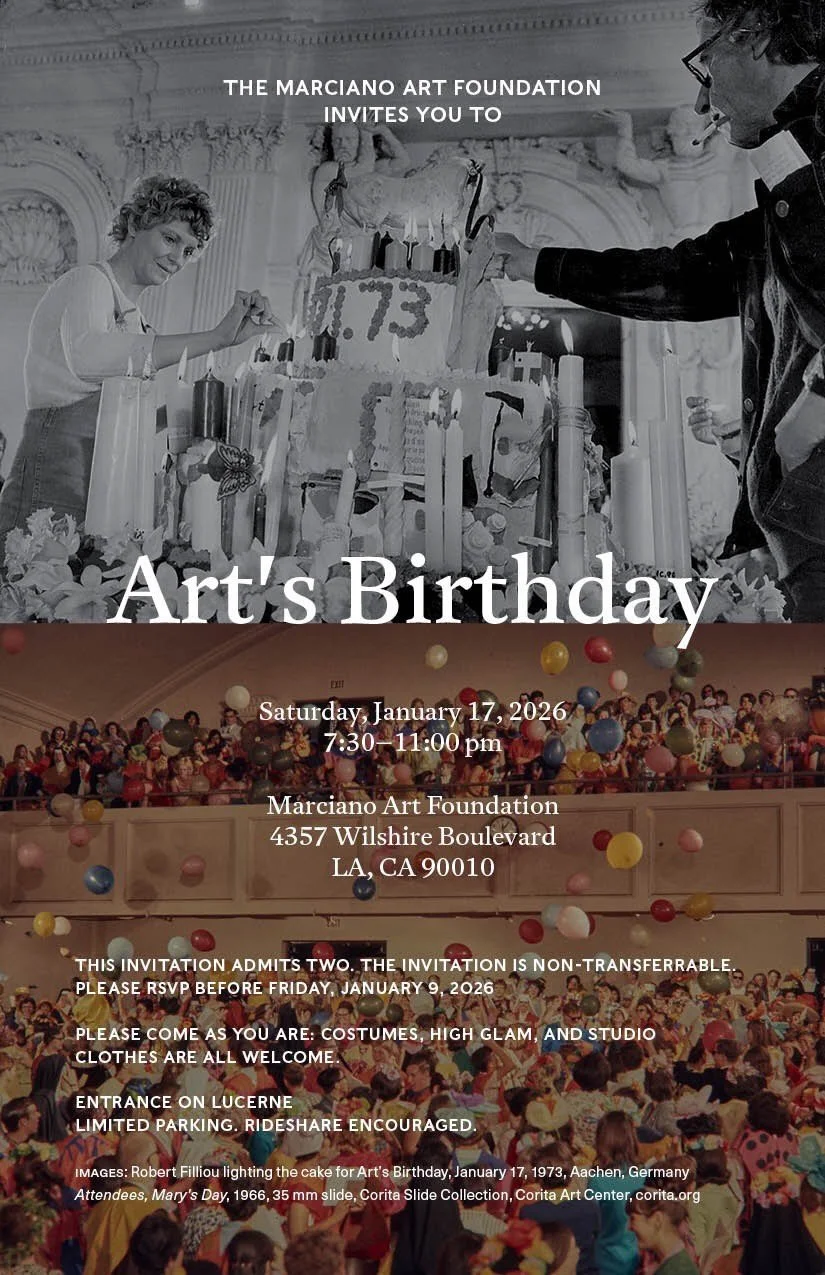 Throw Better Parties: Art’s Birthday at the Marciano Foundation