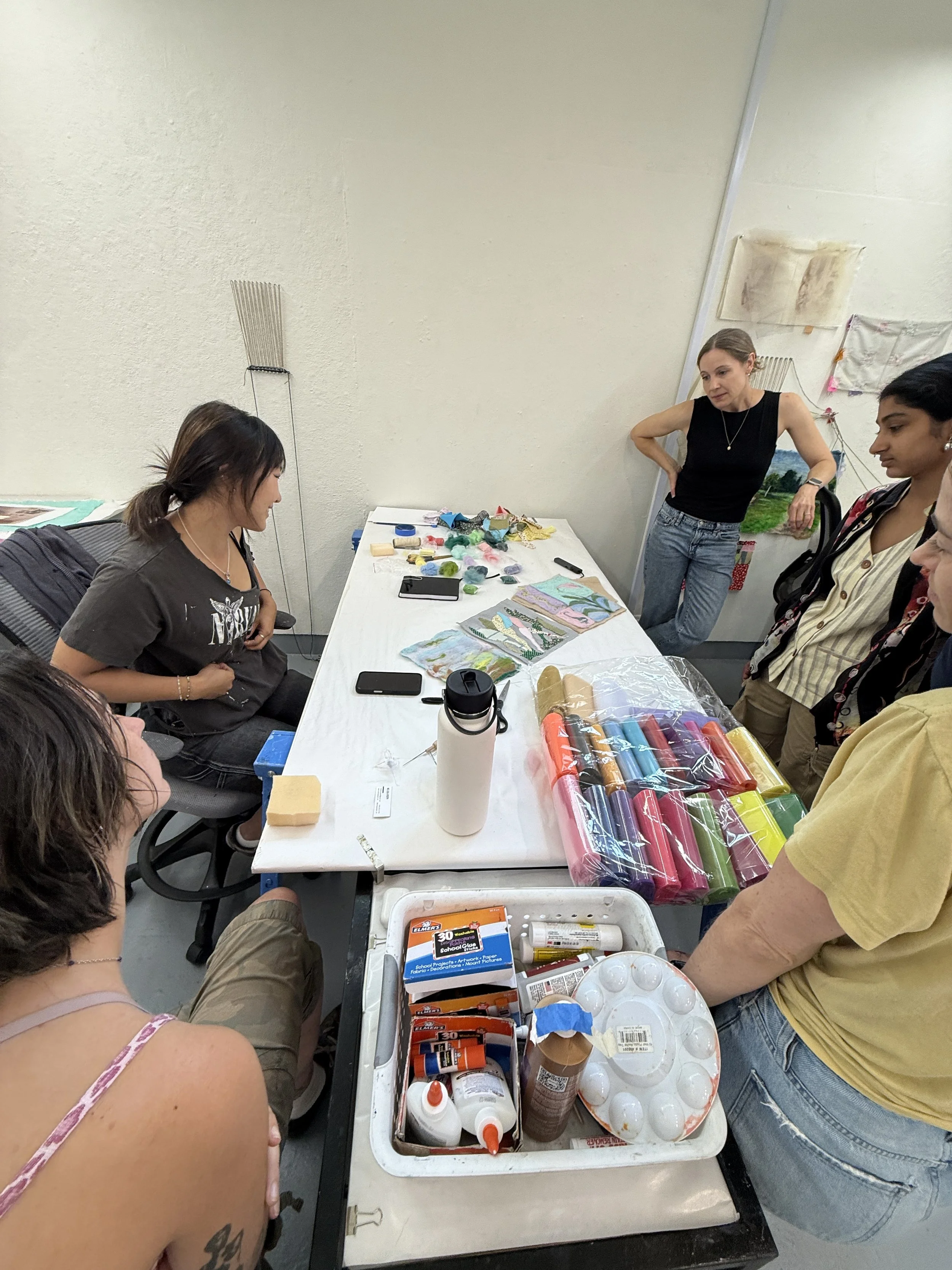 Painting With Textiles: Five Days at Anderson Ranch With Melissa Joseph