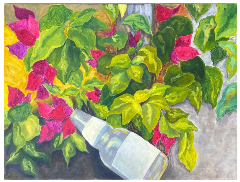 Untitled, Acrylic on canvas 18 x 24