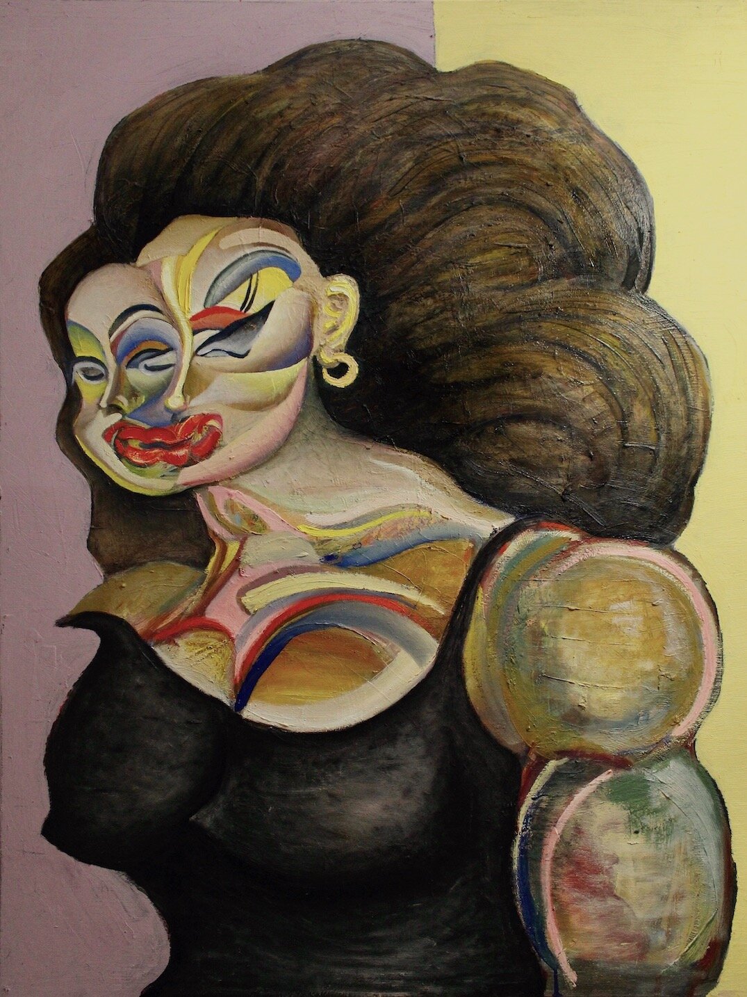 Queen, 2020
Oil and acrylic on canvas
36" x 48"