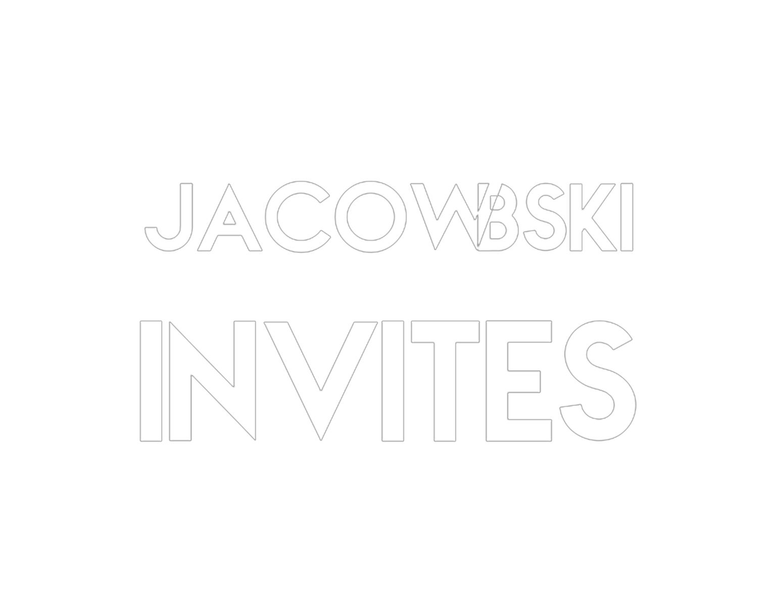Jacowbski Invites