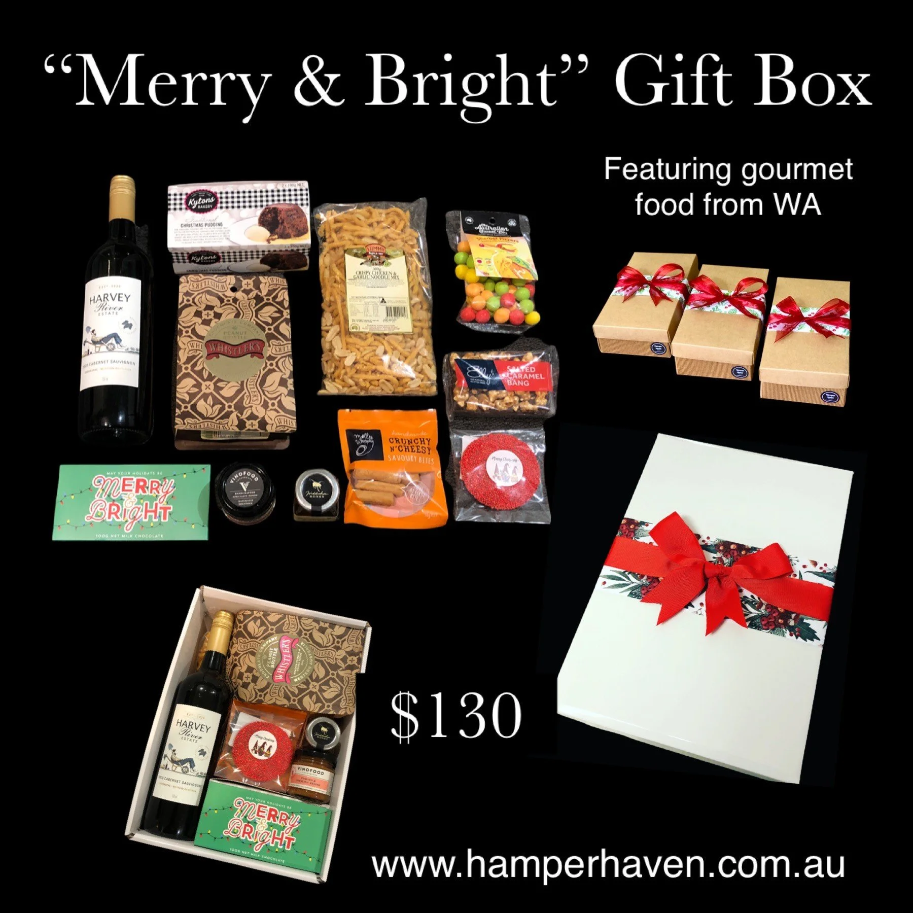 Christmas Merry & Bright Gift Box
