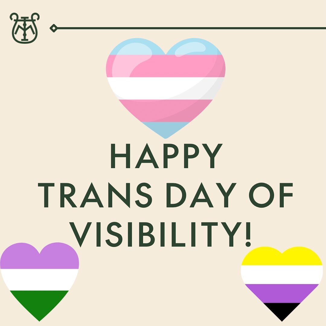 🏳️&zwj;⚧️Happy Trans Day of Visibility 🏳️&zwj;⚧️

We hope all our trans siblings are having a wonderful day and hope today has been filled with trans joy 🥰

For our trans siblings who can&rsquo;t be visible today, we see you and we love you 💜 
Yo