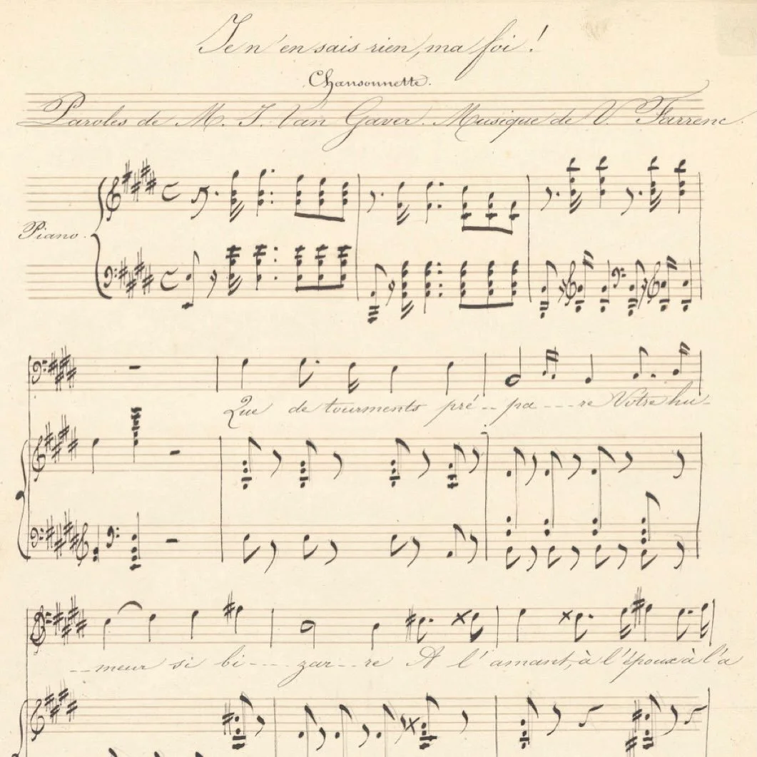 Victorine Farrenc (1826&ndash;1859)
 
Victorine Farrenc was a French pianist and composer. A child prodigy in music, she was the daughter of composer &amp; pianist Louise Farrence and flautist &amp; musicologist Aristide Farrenc. She began studying m