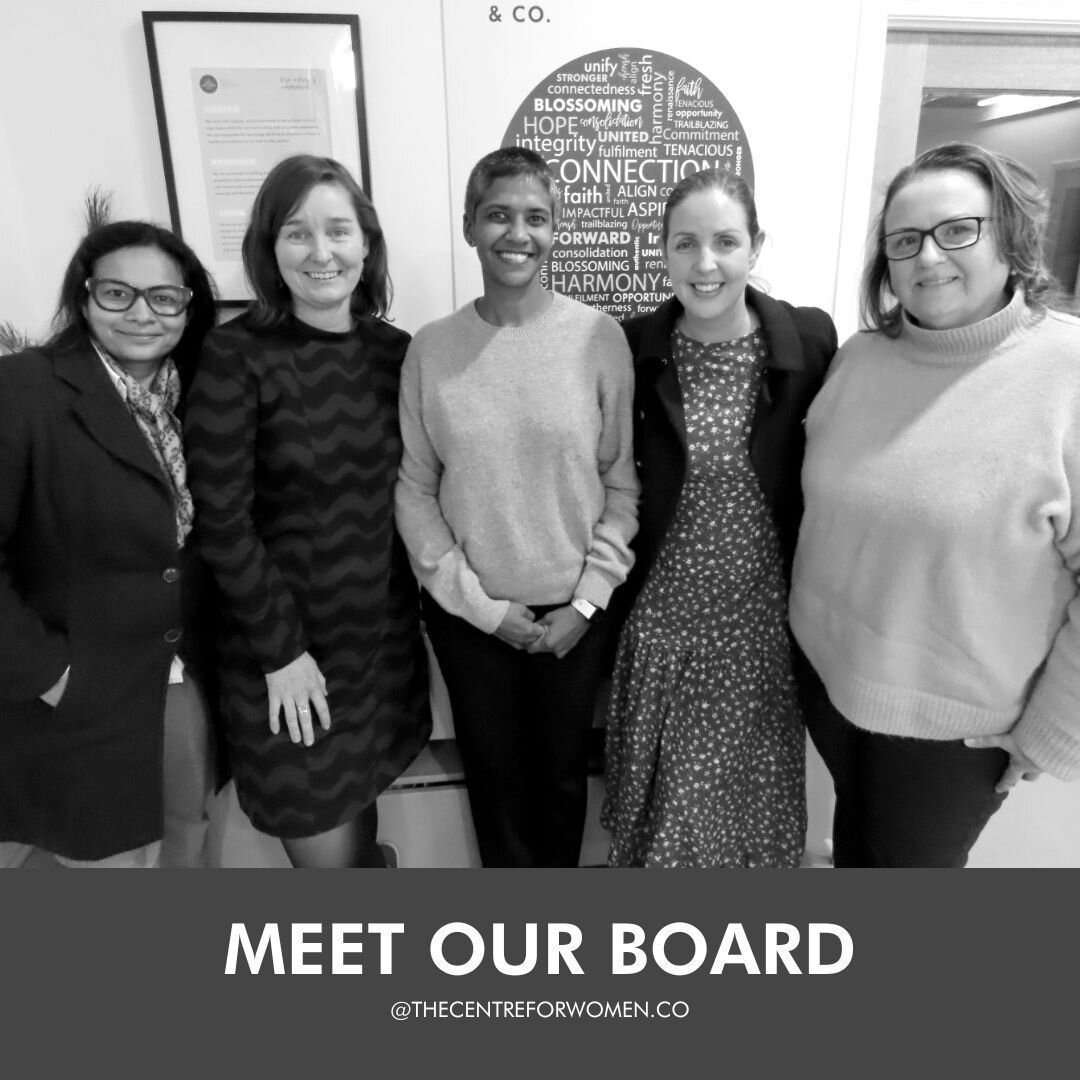 The Centre for Women &amp; Co. has a Board of Directors with diverse professional backgrounds. These include:
- Finance
- Risk Management
- Sustainability
- Human Services
- Community Development
- Corporate Law
- Information Systems
They meet monthl