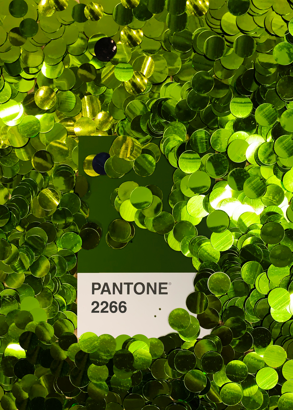 Pantone 2266 Green Holiday Card — Sizemore Color Studios