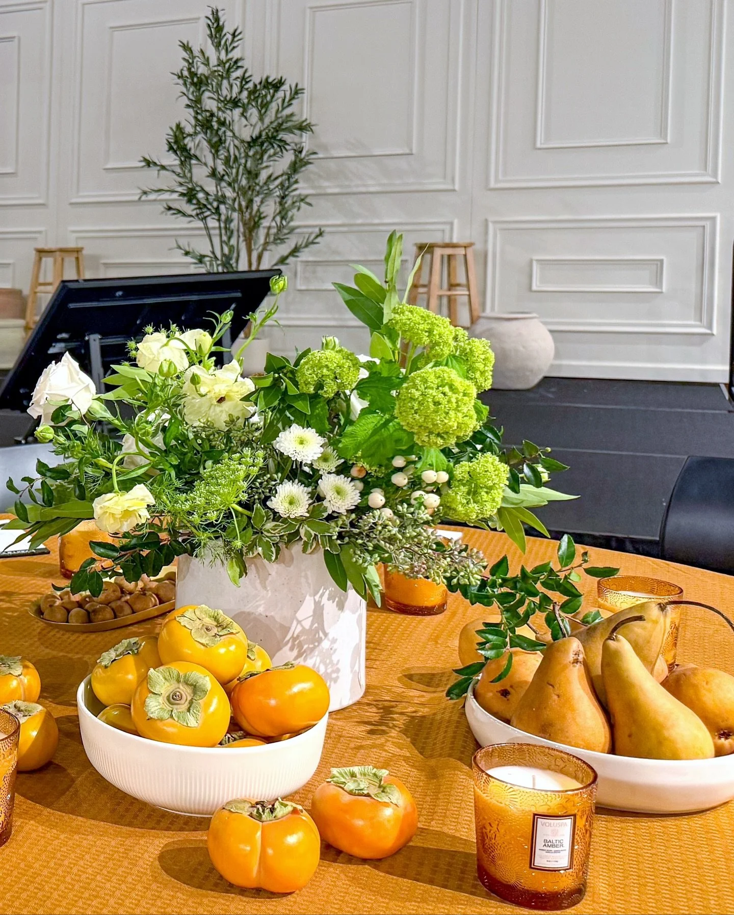 Every table had its own personality &mdash; from rich, seasonal produce to bold textiles and sculptural serveware. Together, they turned an internal meeting into a spotlight for the Home department filled with creativity, warmth, and conversation. He