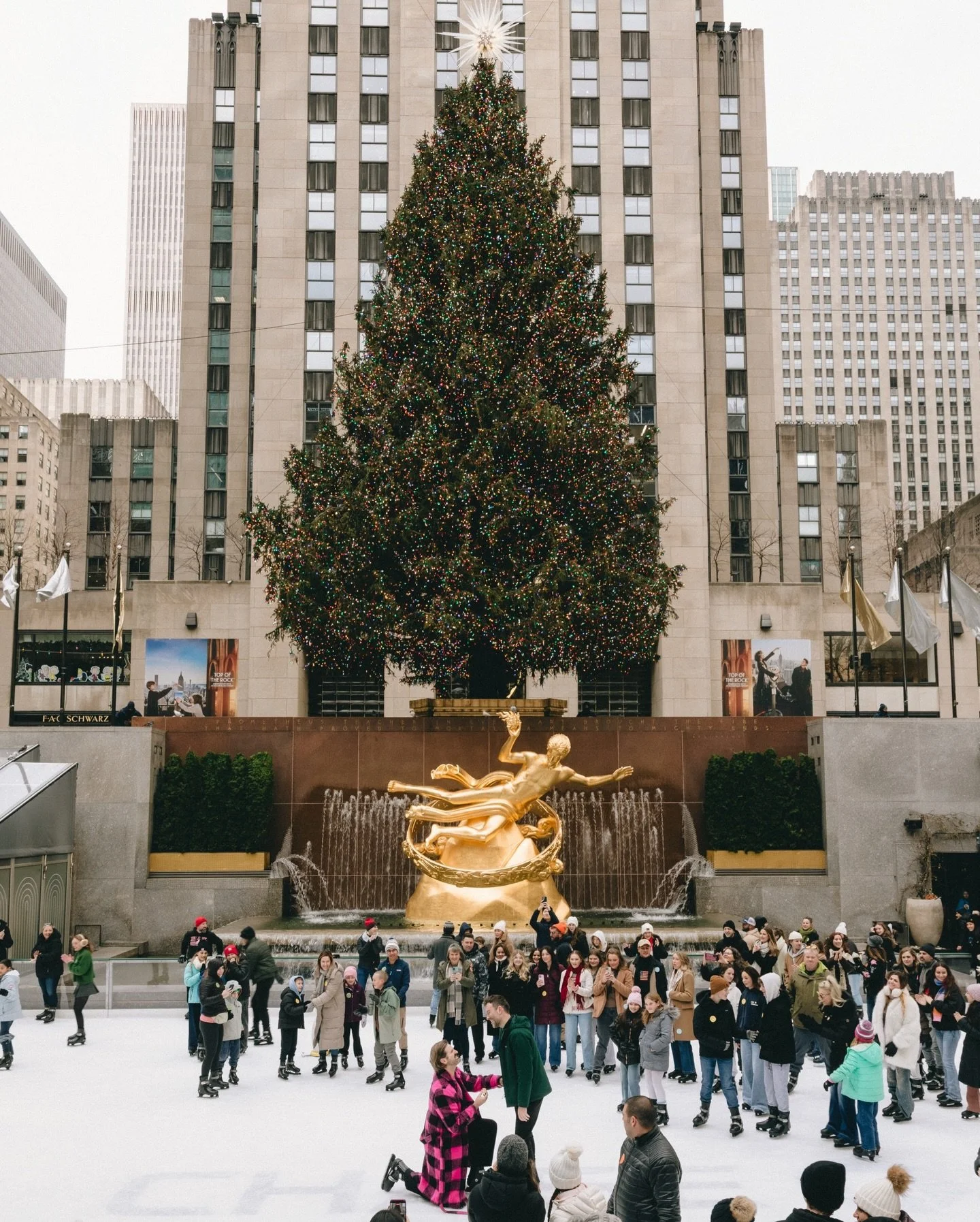 Ringing in the New Year as fianc&eacute;s! Happy Holidays, Love Dave &amp; Nick.