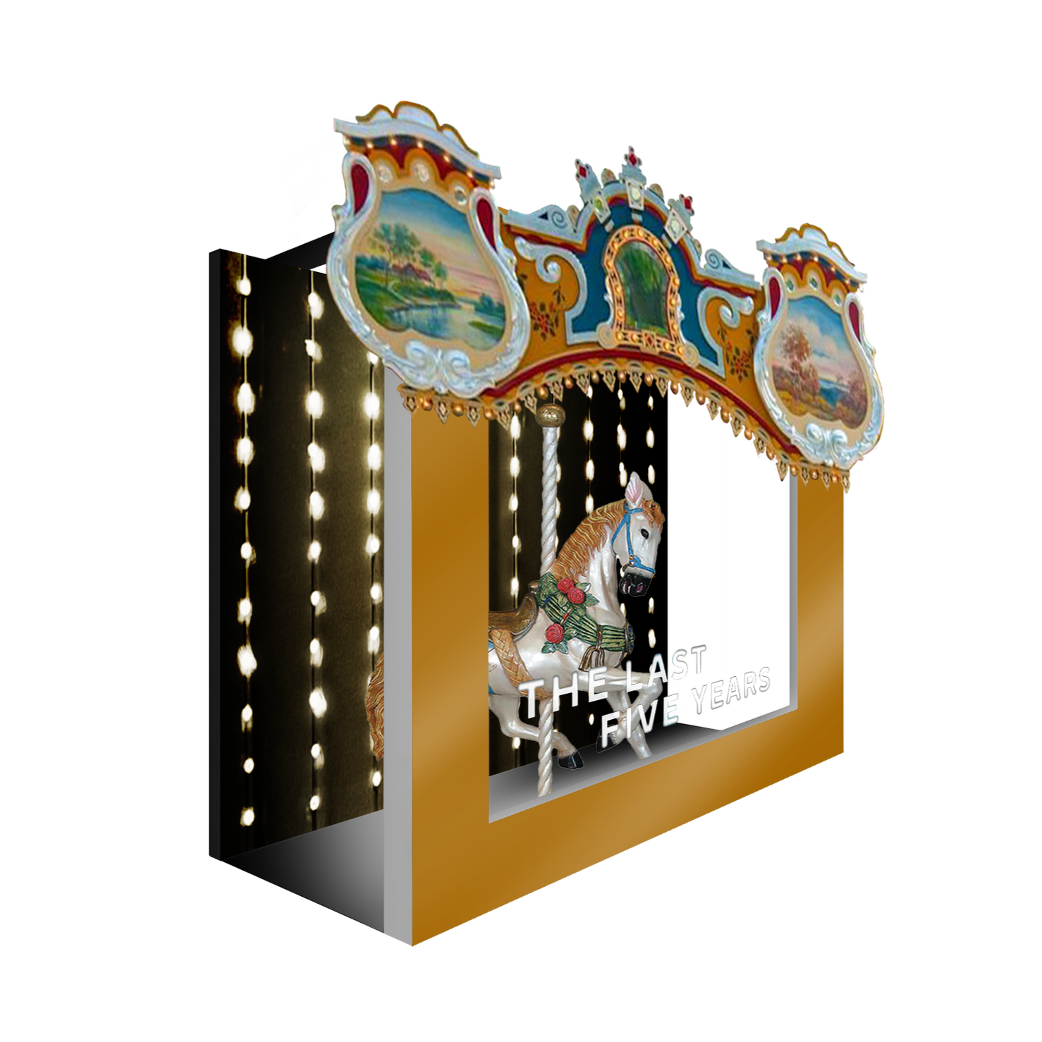 5 Years Later on Broadway - Carousel Horse