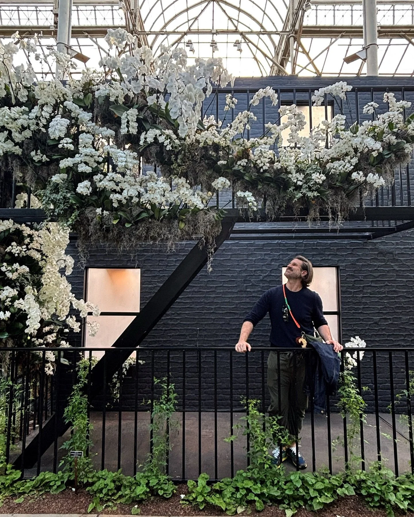 @nybg Orchid Show with @mrflowerfantastic Concrete Jungle!  A great way to welcome spring with some colorful blooms. 🌸🩷💐🌼