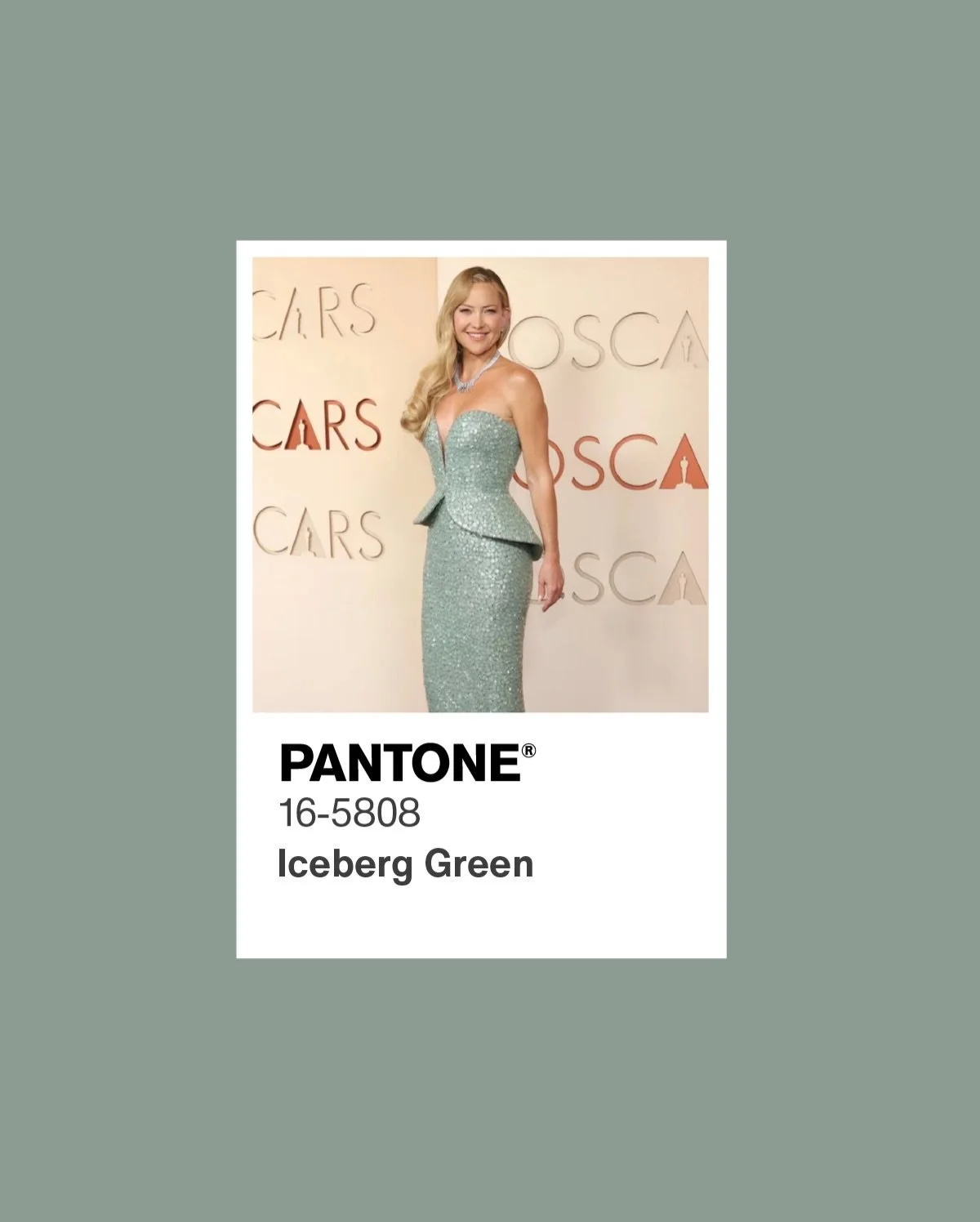 3 of 3 -- Red carpet color recap from the 2026 Oscars.  Images from Getty Images.  Color matching by #sizemorecolorstudios.  #AcademyAwards #AcademyAwardsRedCarpet #colormatching #trendcolors RedCarpetColorReport