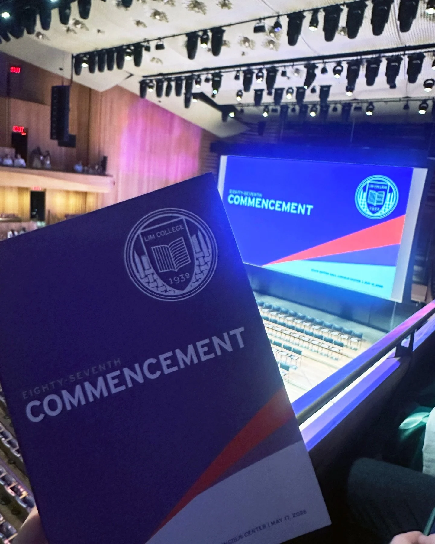 Congratulations to all the graduates at @limcollege!  Beaming like a proud mentor to see 6 of our interns/mentees walk across the stage today!  So proud of you all!  What a treat to also hear @elyce_arons speech and congratulations on your honorary d