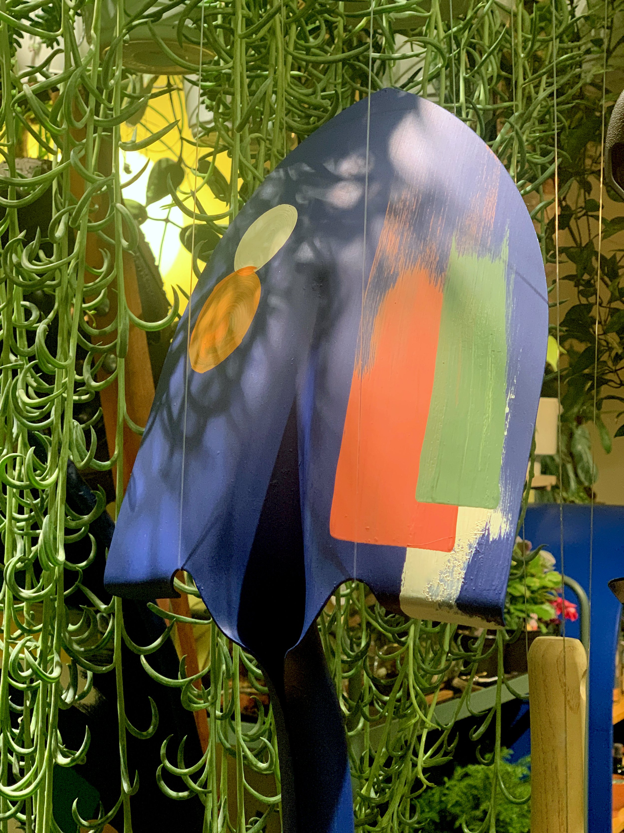 Tend Greenpoint Brooklyn NY Nick Sizemore Color Studios Window Design Painted Lawn Tools Holiday Window 2022 Christmas Windows 2022