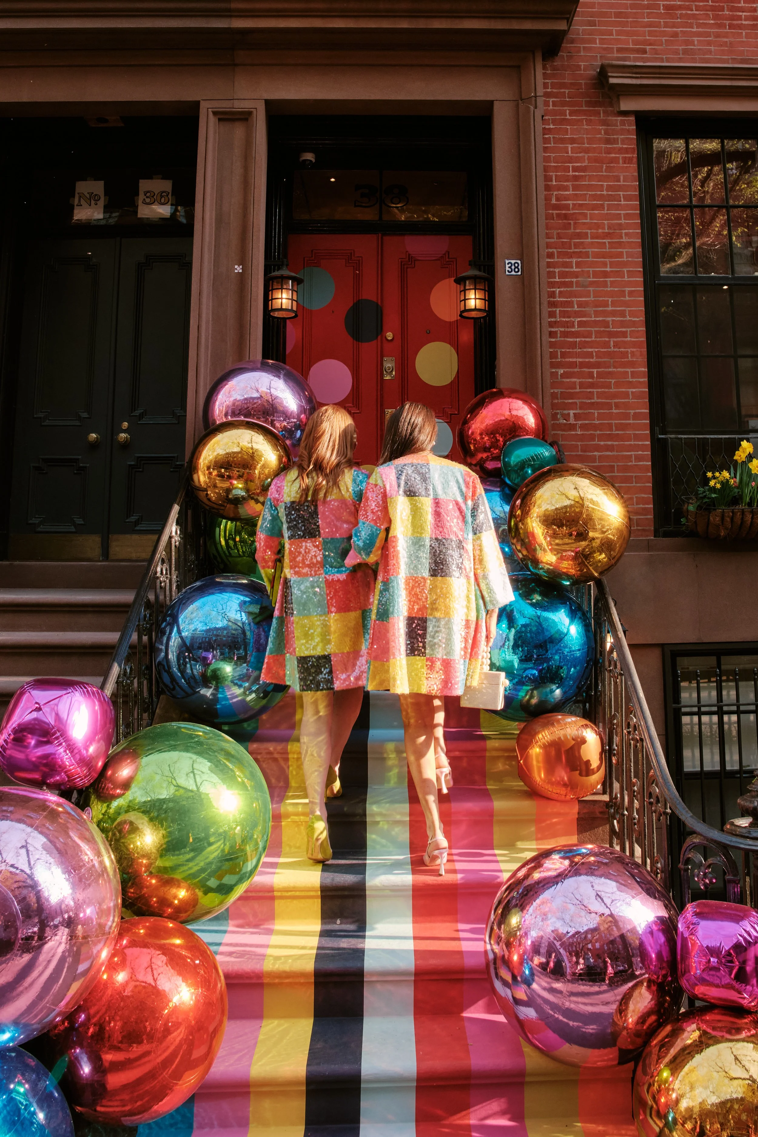 Frances Valentine X Atlantic Pacific Collaboration Vinyl front steps