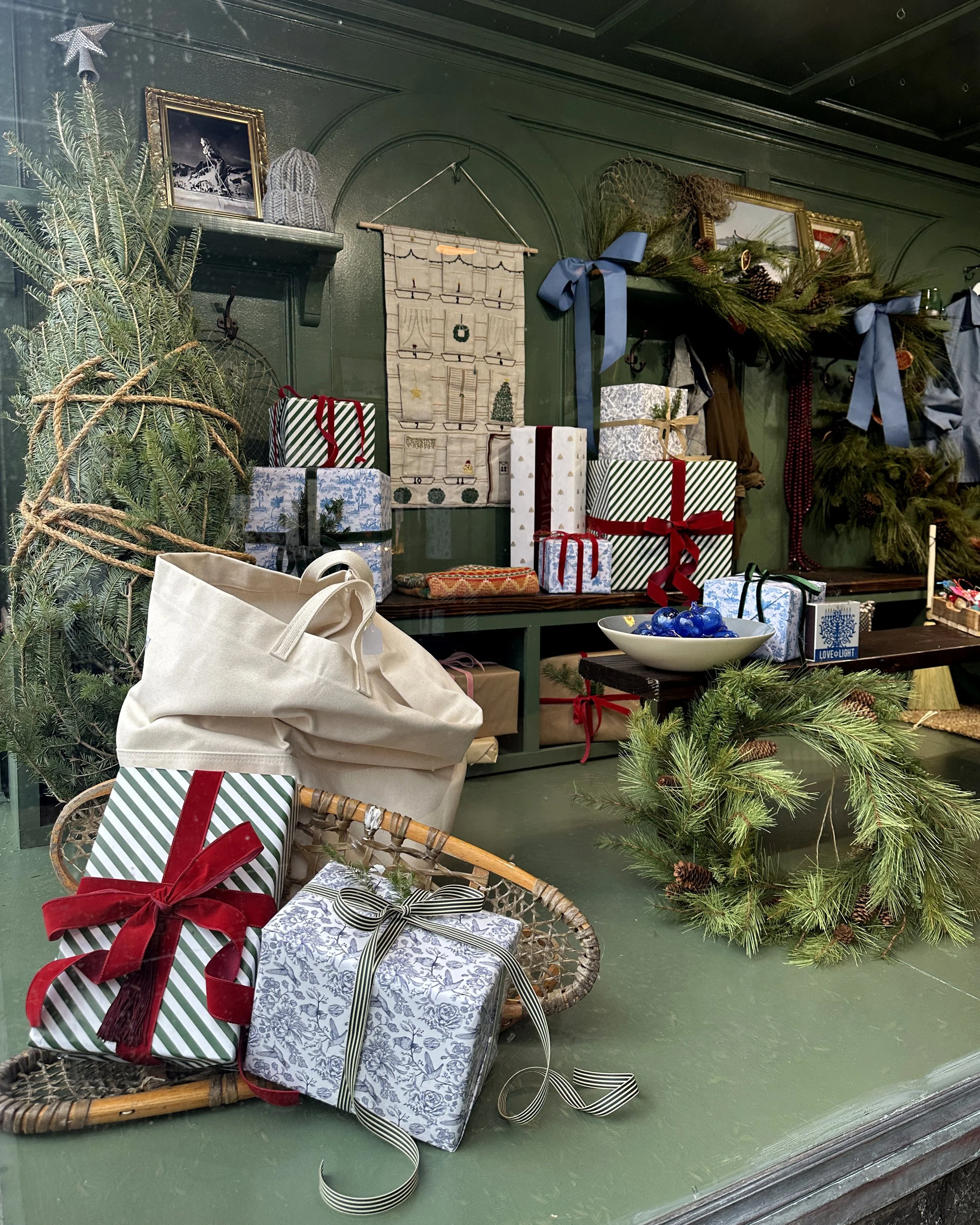 Upstate New York Aesthetic for Clove and Creek, Hudson NY - Retail Window Design  