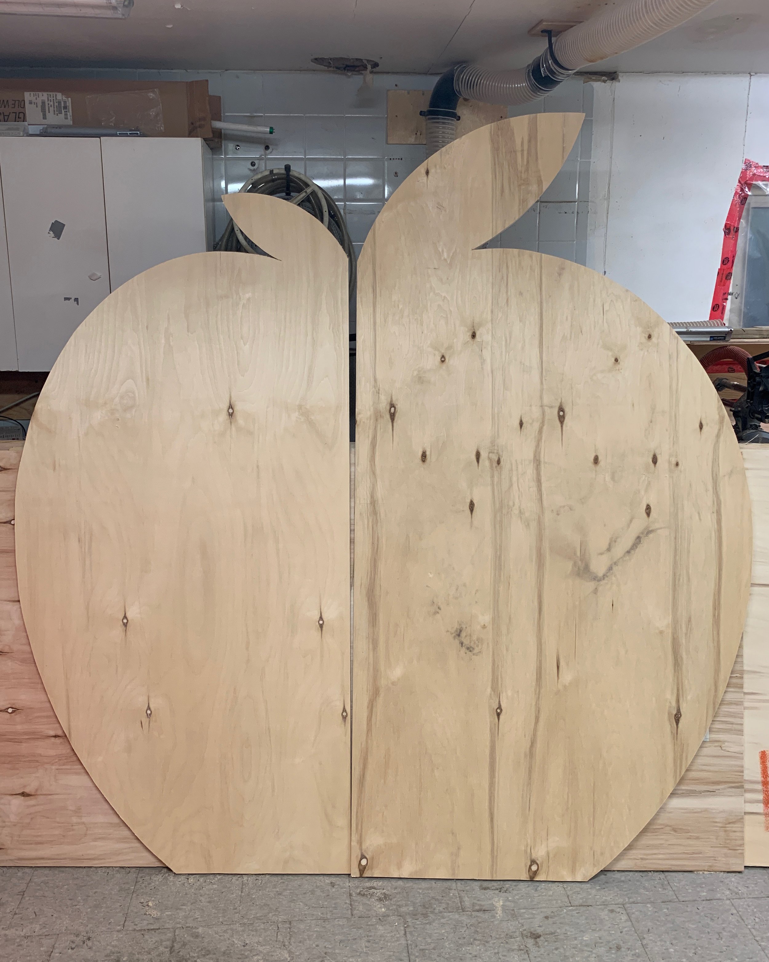 Saunders Farm Canada Wooden Cut Outs Pumpkin Apple Saw Flying Canoe Saw Tooth Pie Face Event Decor Photo Moments