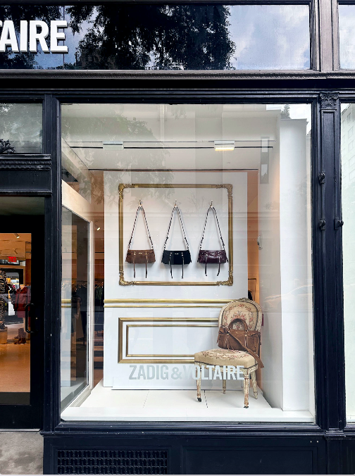 Zadig & Voltaire Retail Window Designs on to Launch the Madison Ba - Madison avenue New York City