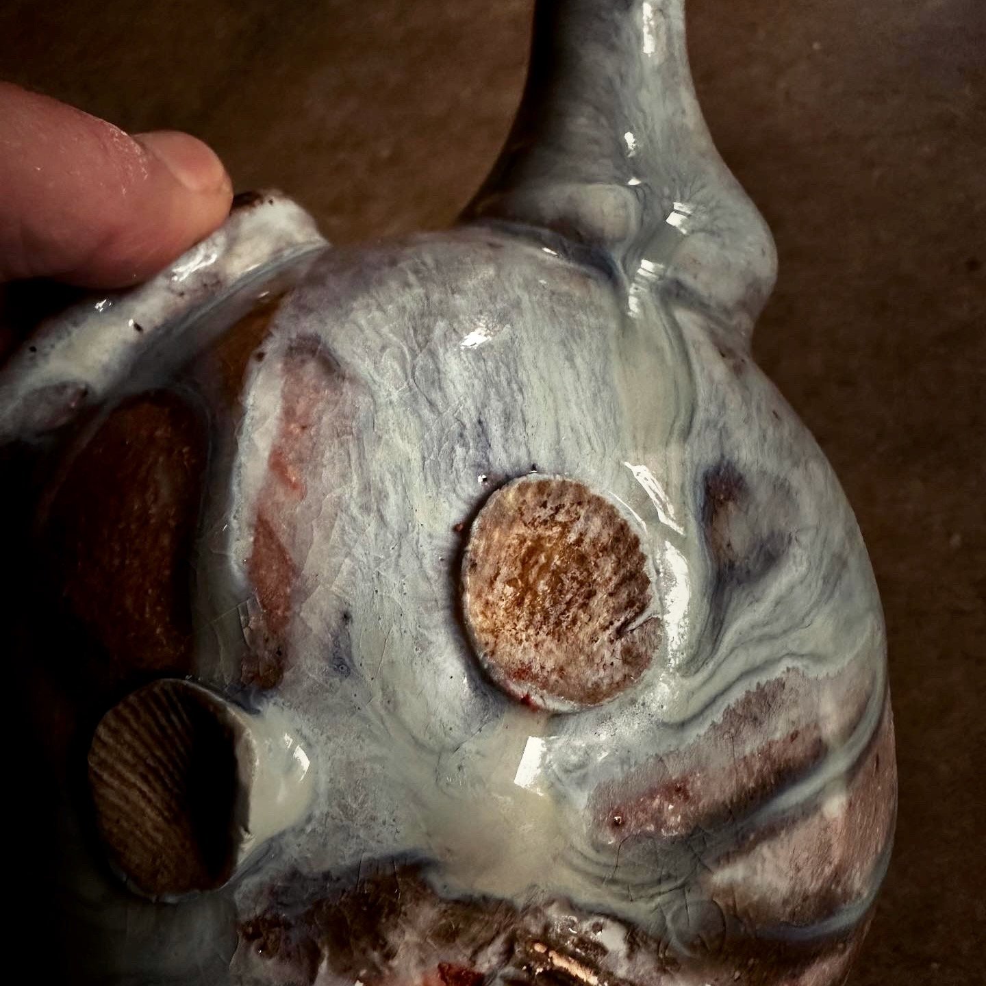 Jackie Sedlock Shell Tea Pot.jpeg