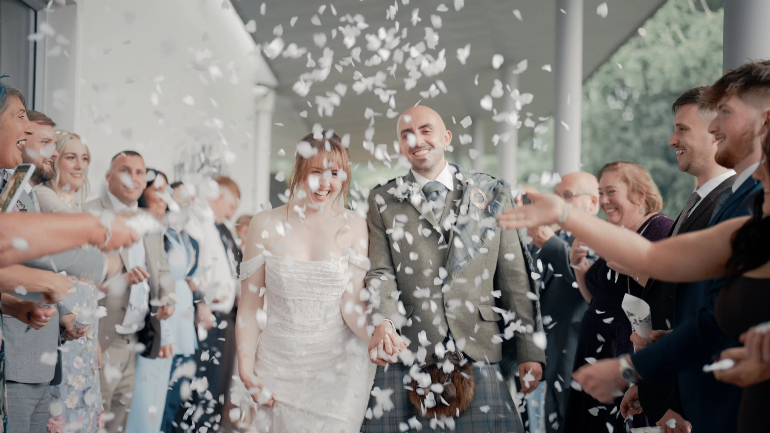 Galgorm Resort in the Rain - Wedding Film by Story Through Weddings